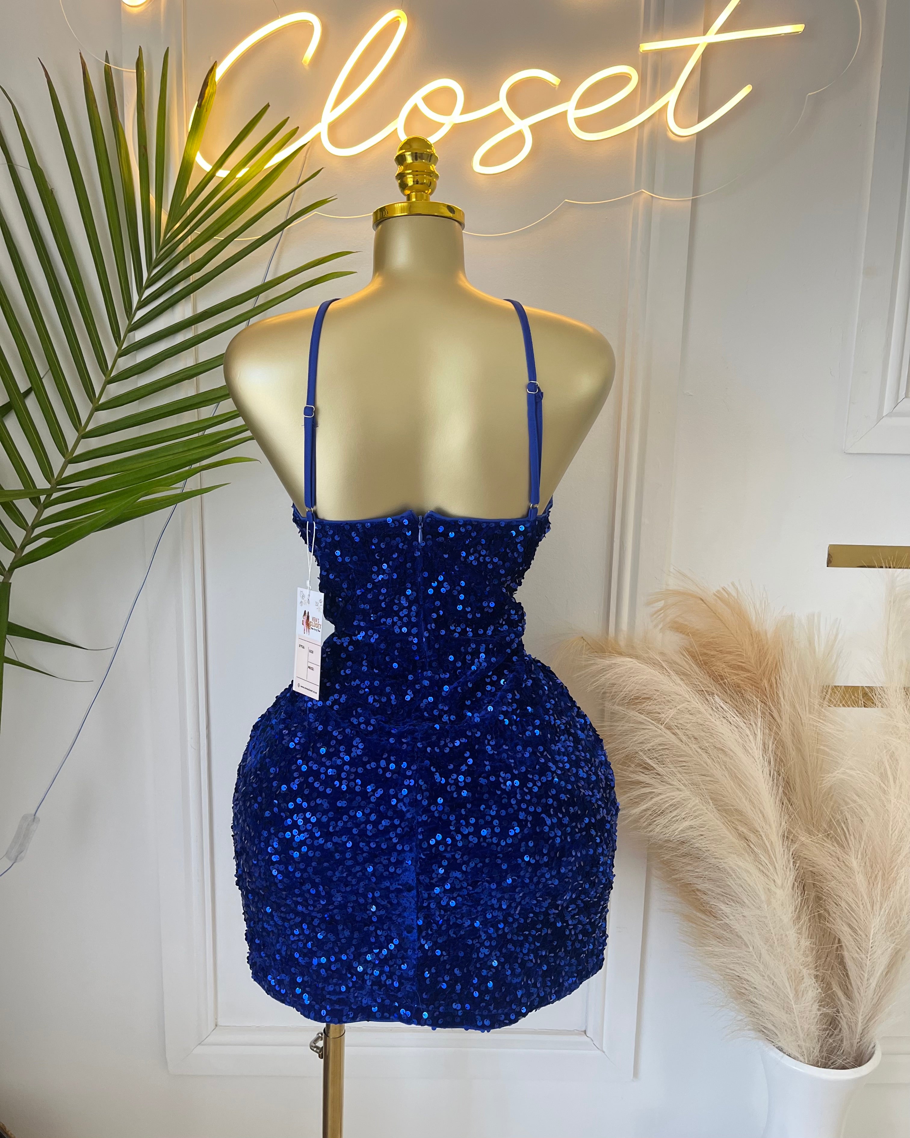 Aura Sequin Mini Dress