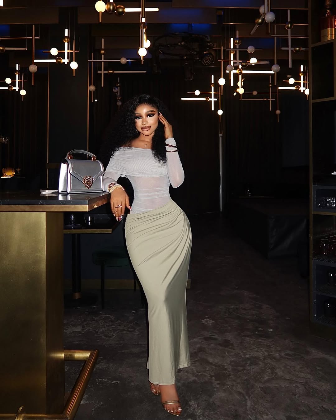 Scarlett Draped Skirt Set