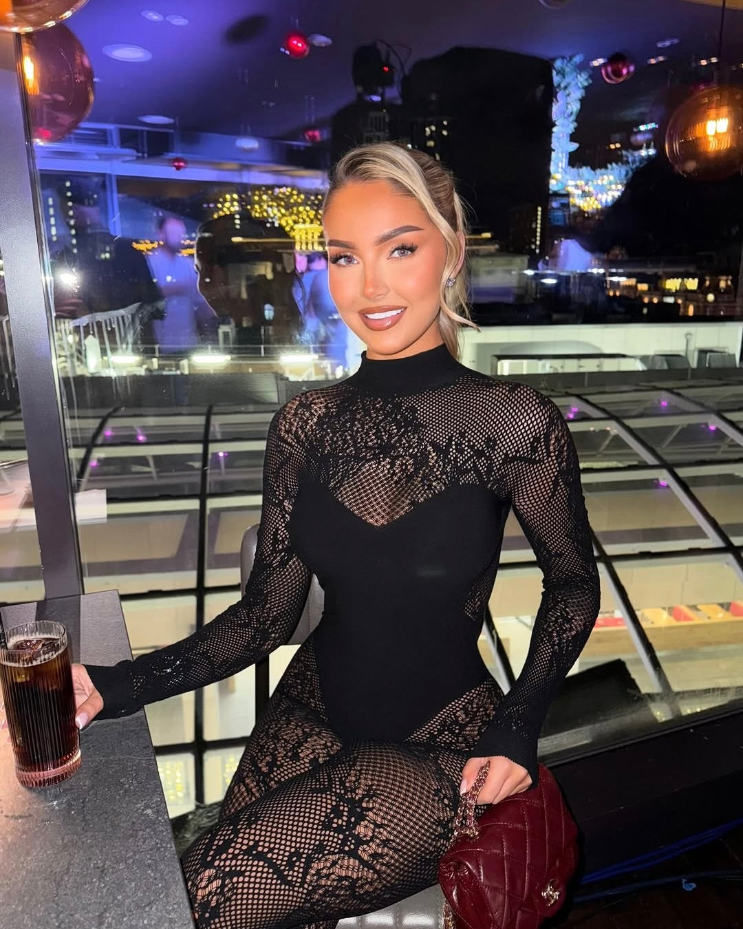Sydney Sheer Lace Jumpsuit