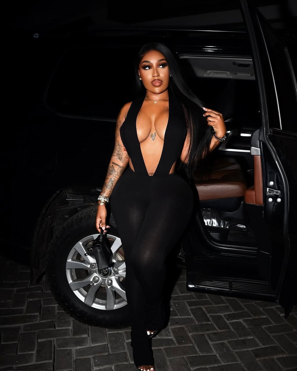 Ravine Deep Plunge Pant Set