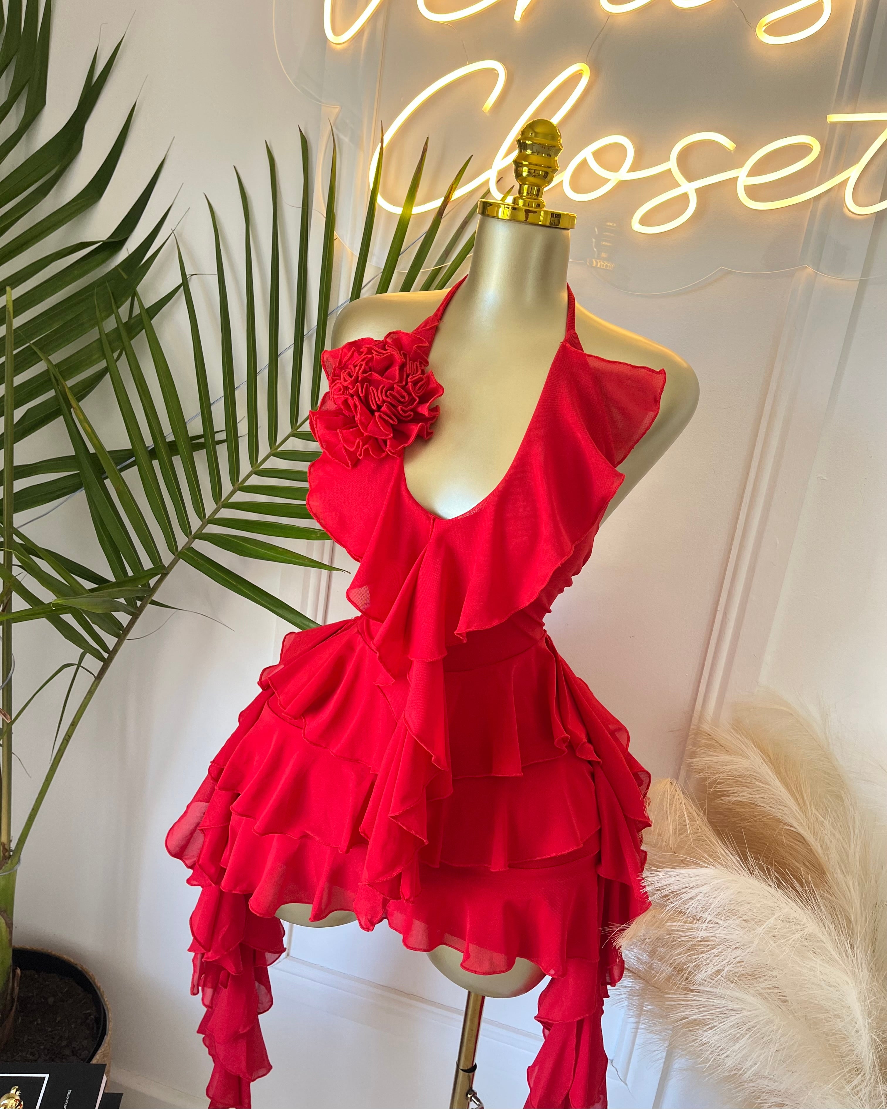 Scarlett Bloom Mini Dress