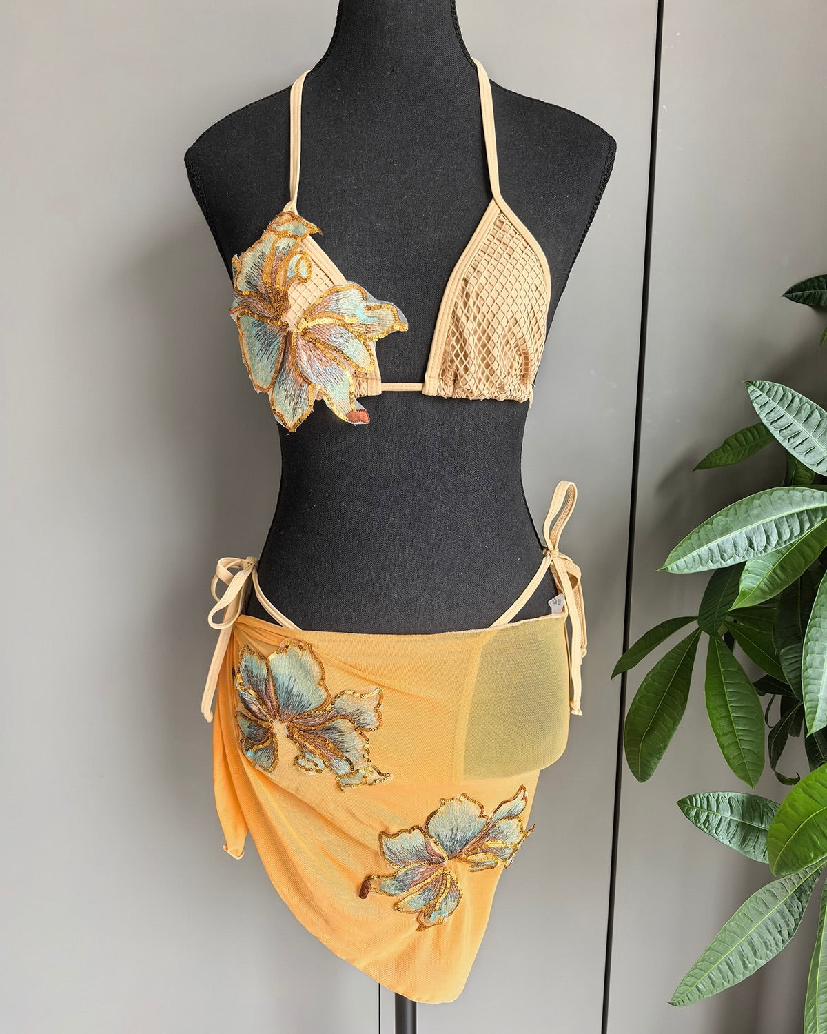Yanna Butterfly Detail Bikini Set