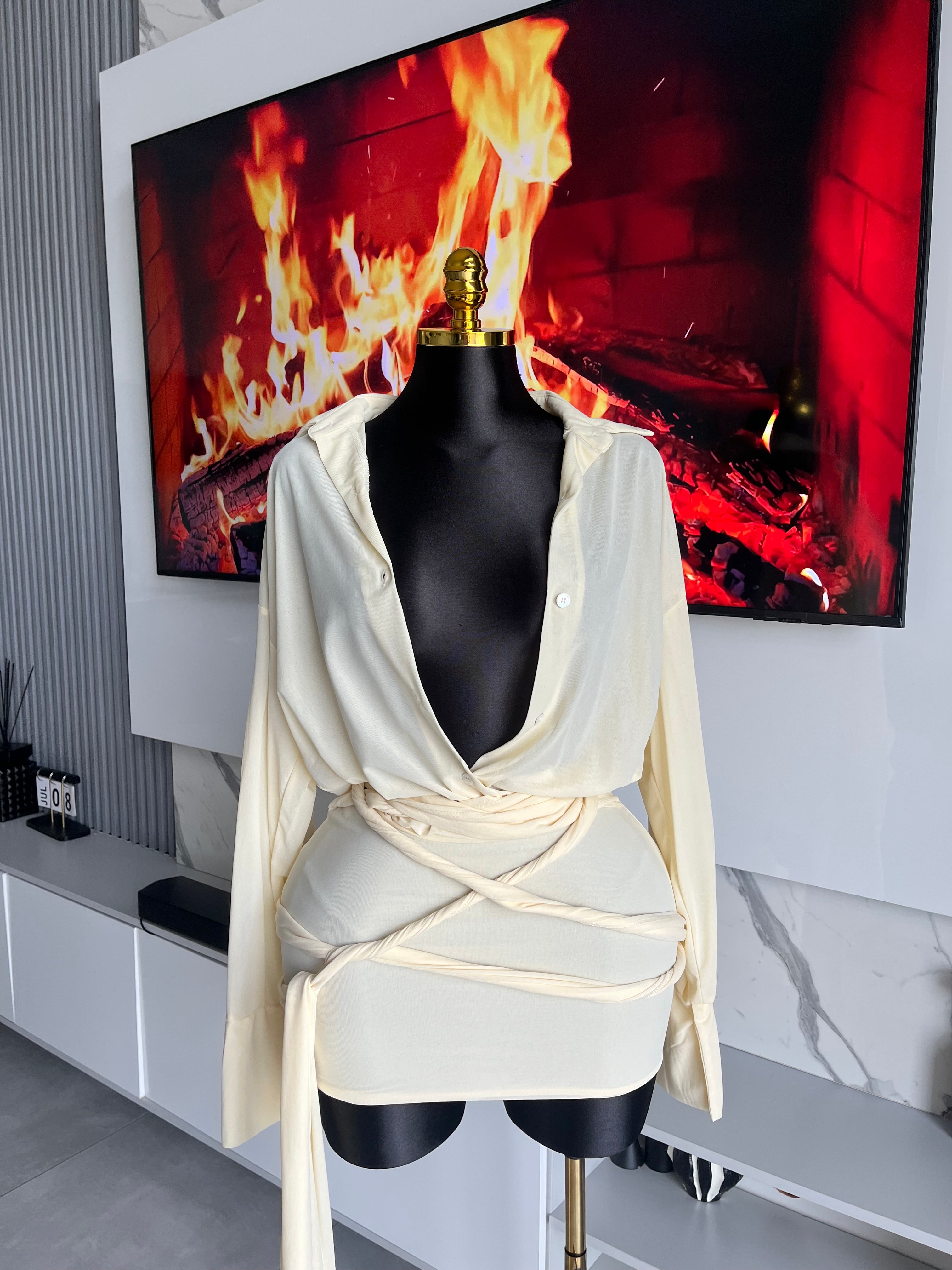 Golden Hour Shirt Dress