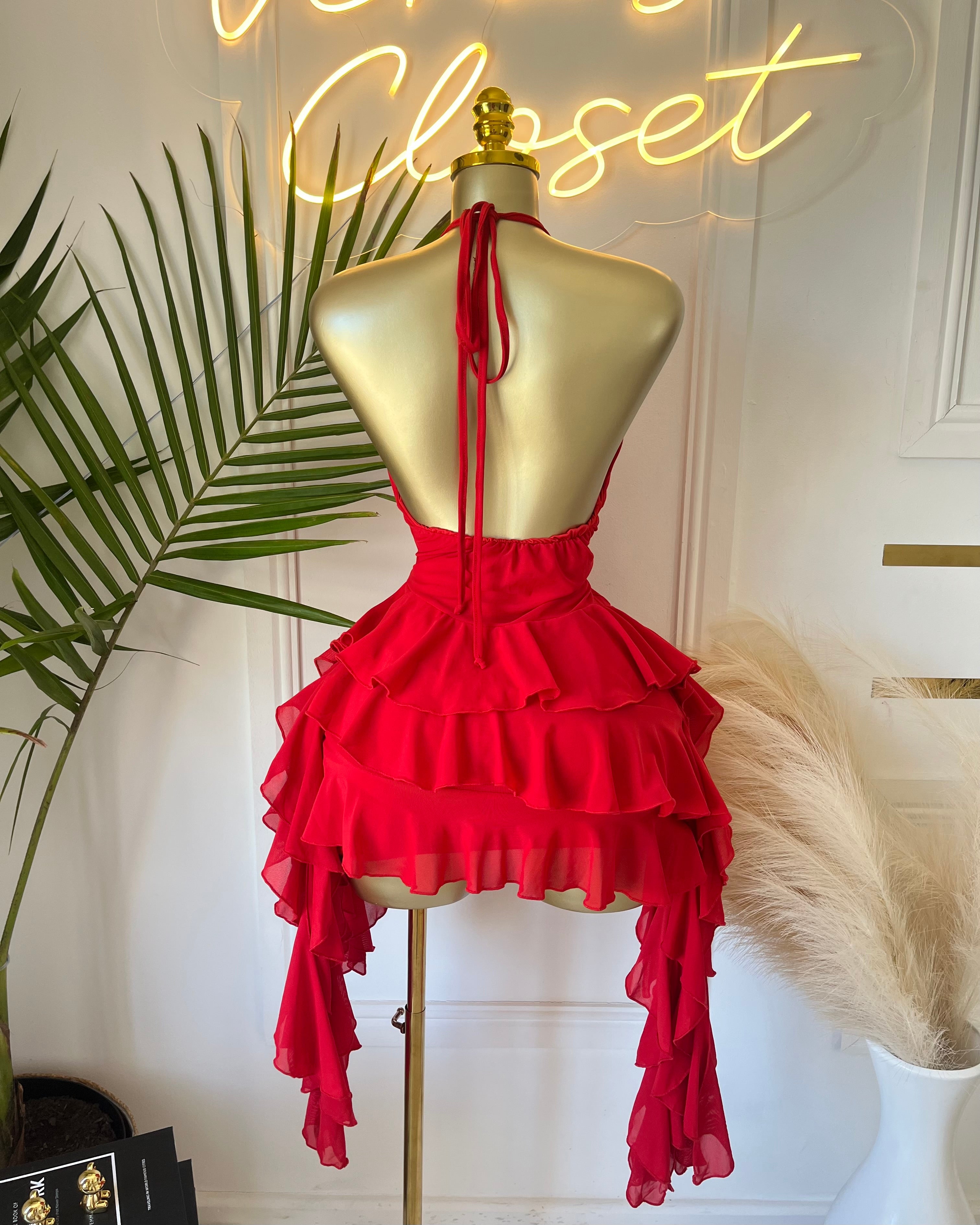 Scarlett Bloom Mini Dress