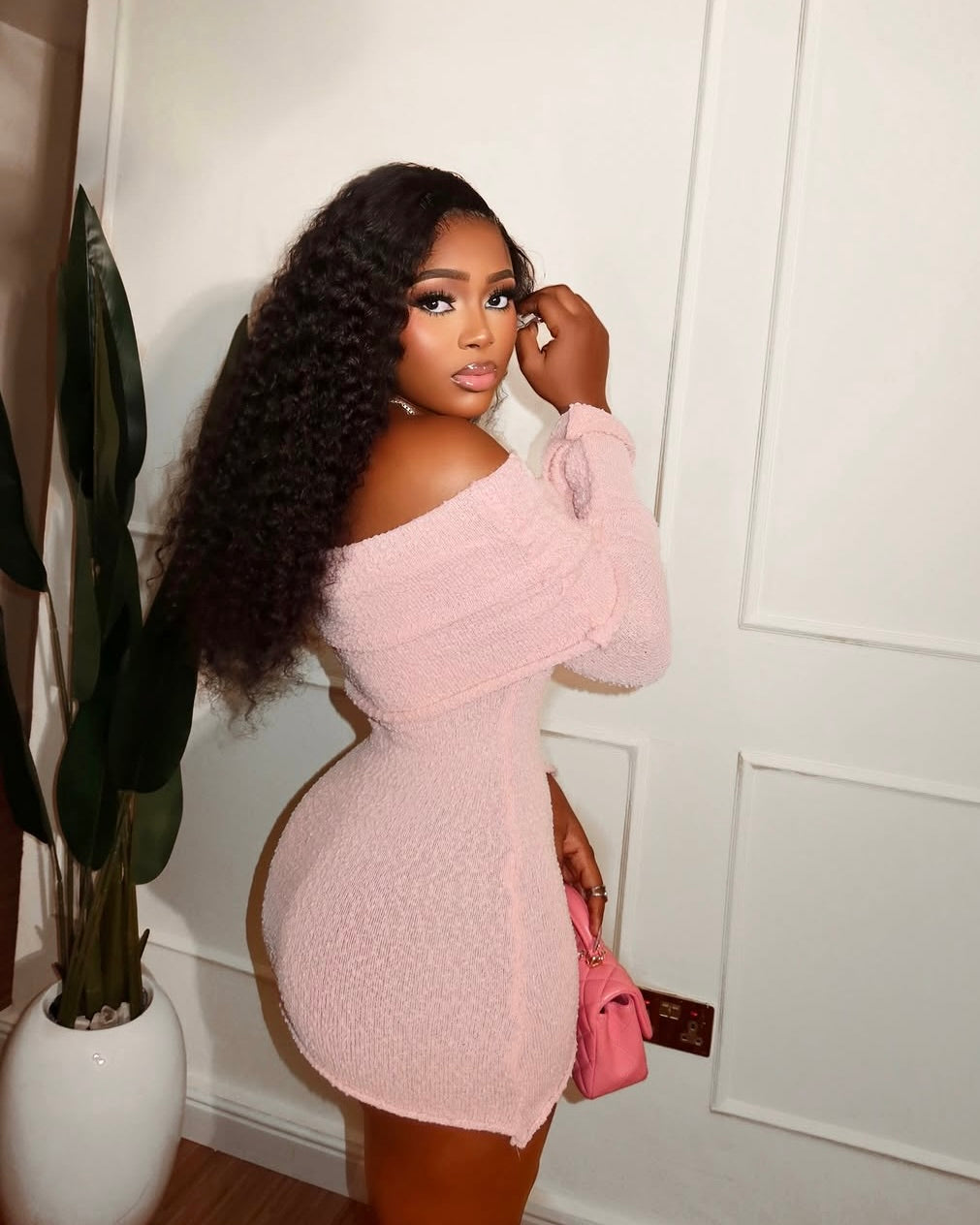 Karol Off-Shoulder Mini Dress