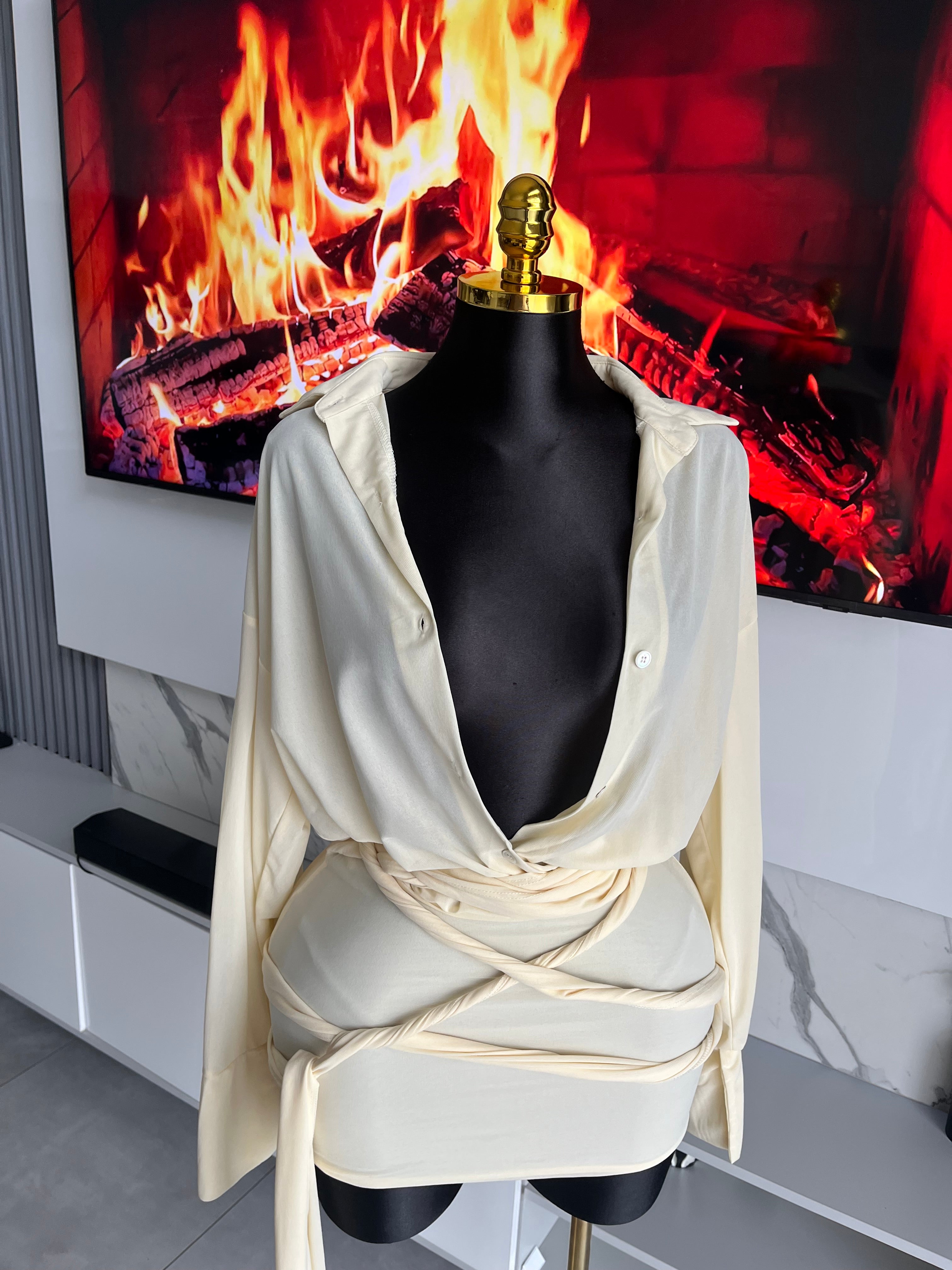 Golden Hour Shirt Dress
