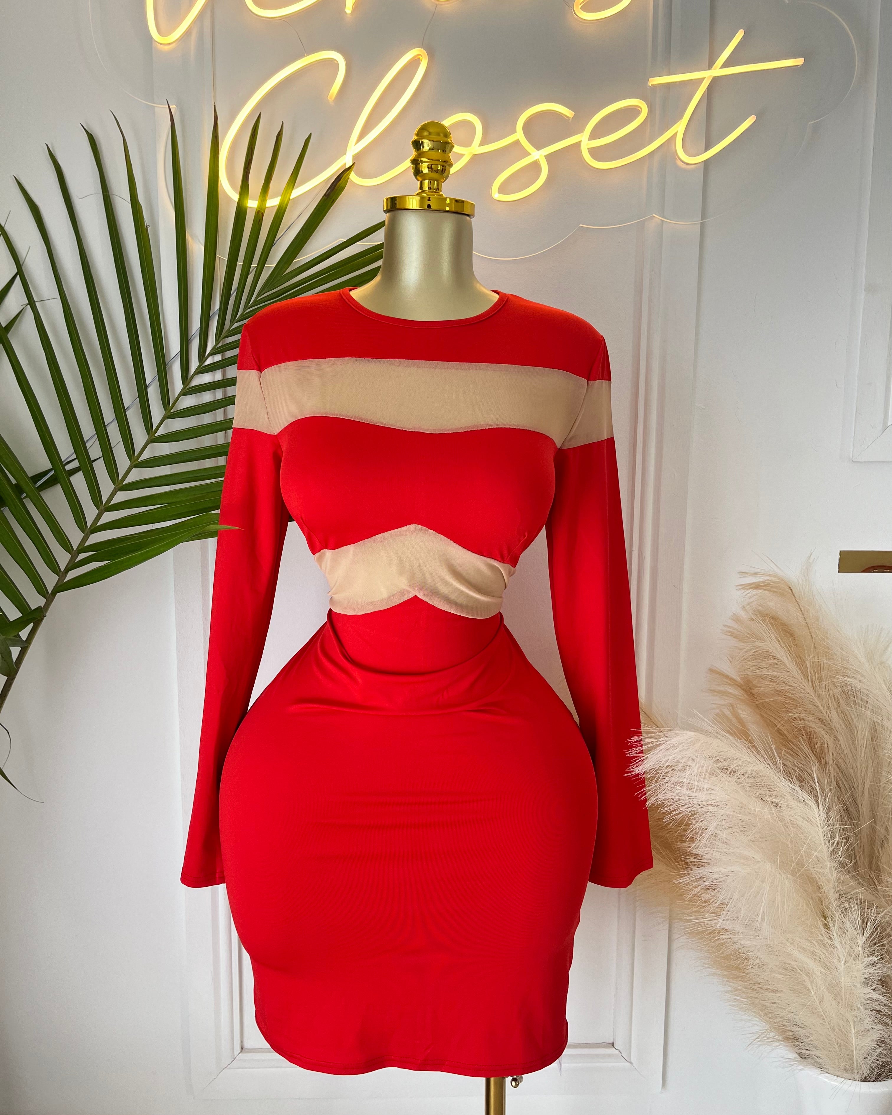 Essential Cut-Out Mini Dress