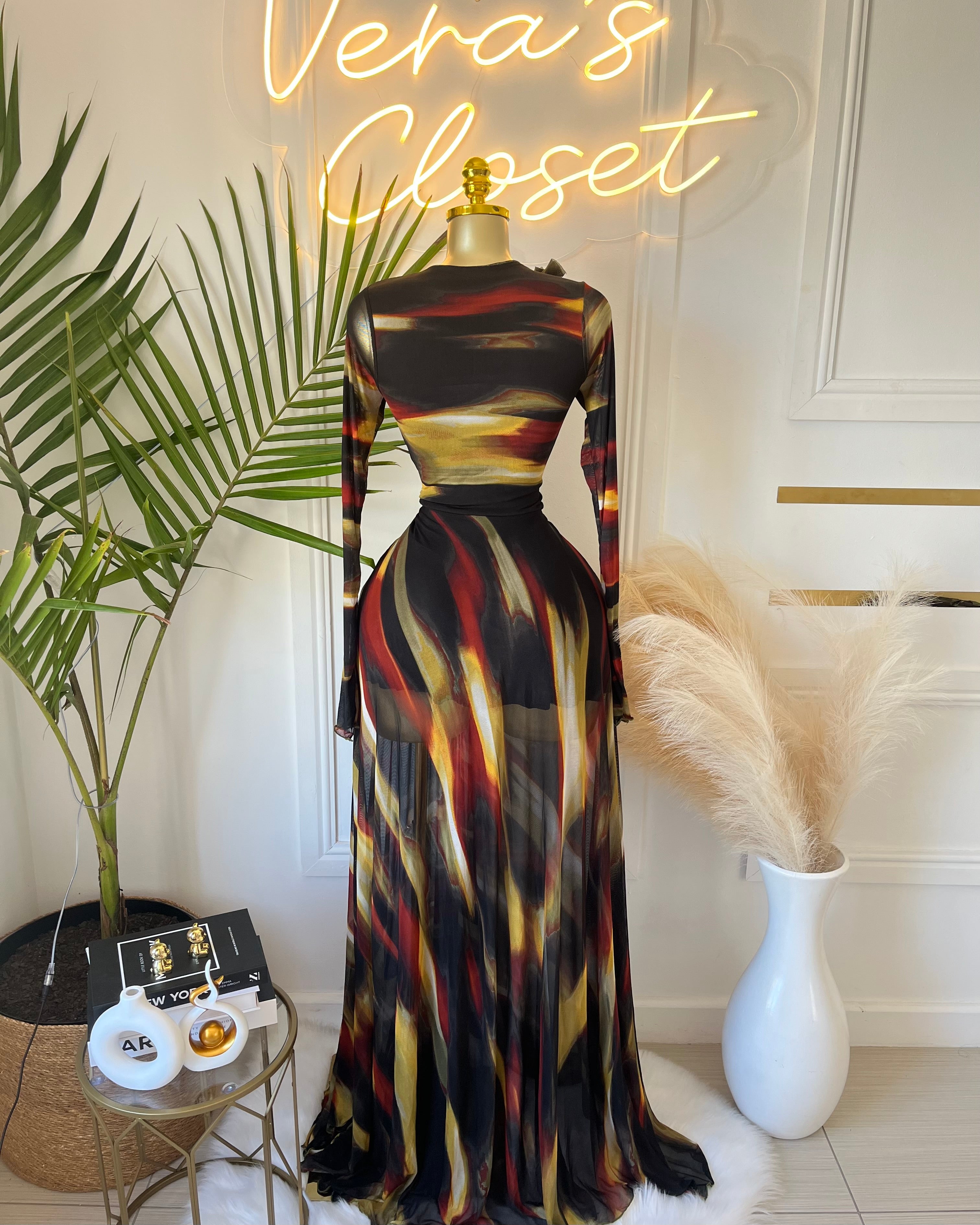 Xyra Luxe Maxi Dress