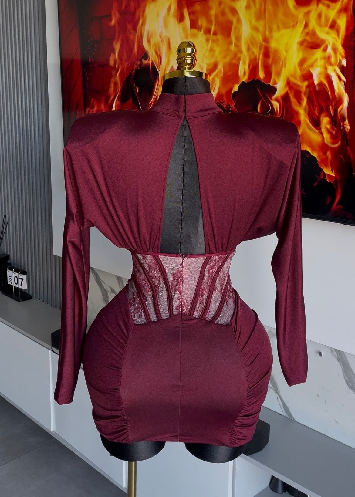 Regina Lace Corset Mini Dress