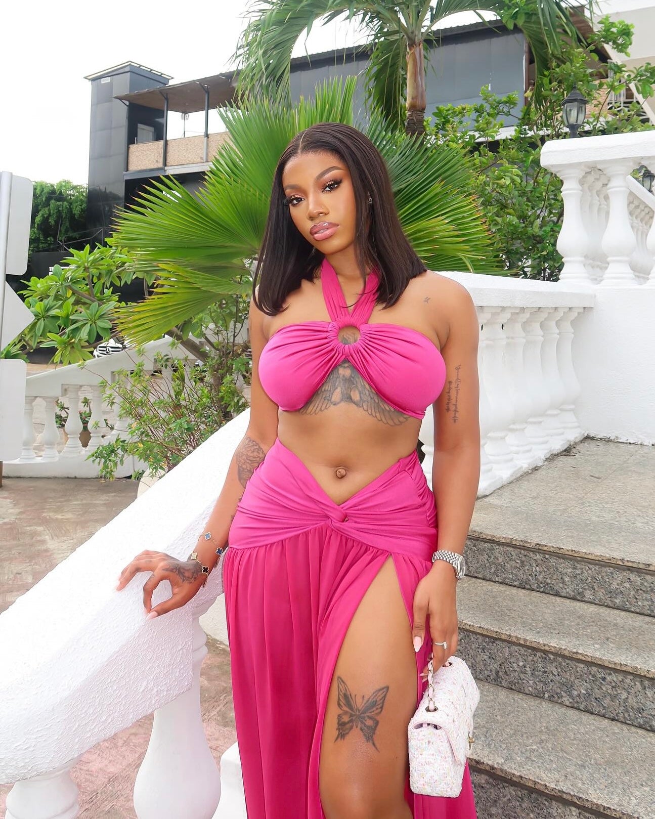Isla Halter Maxi Set