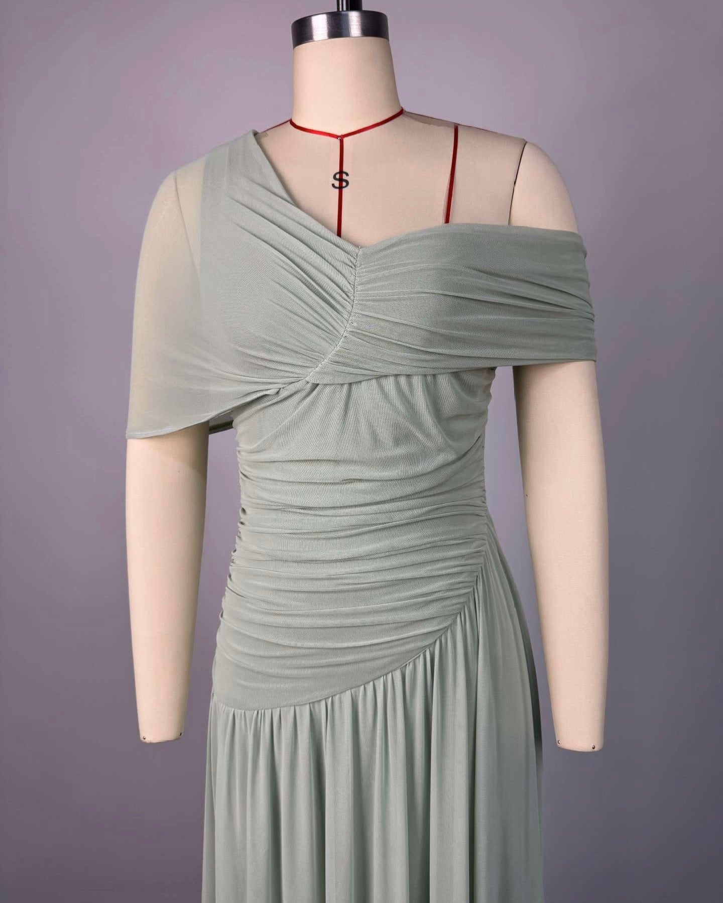 Riviera Pleated Maxi Dress