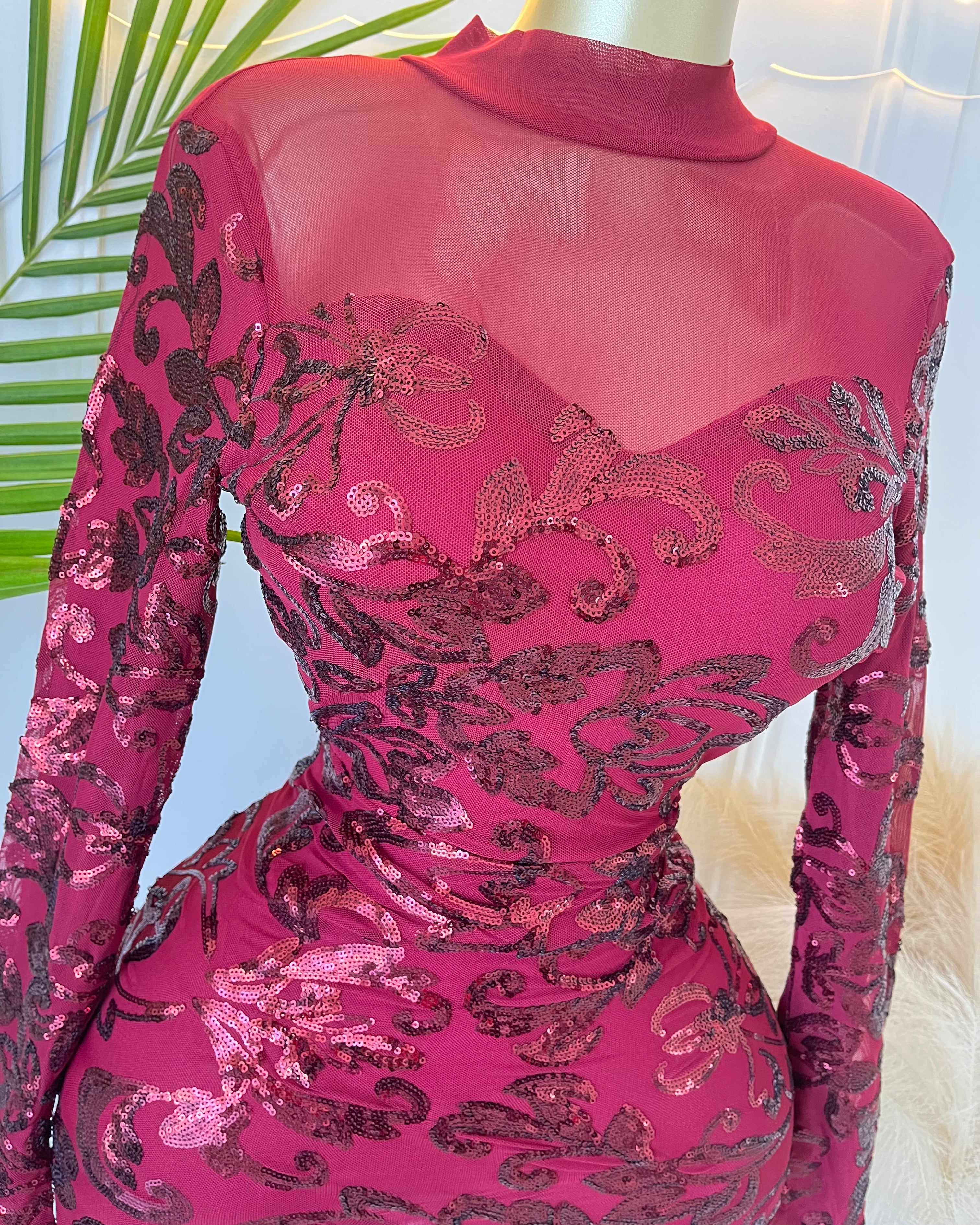 Gina Velvet Mini Dress