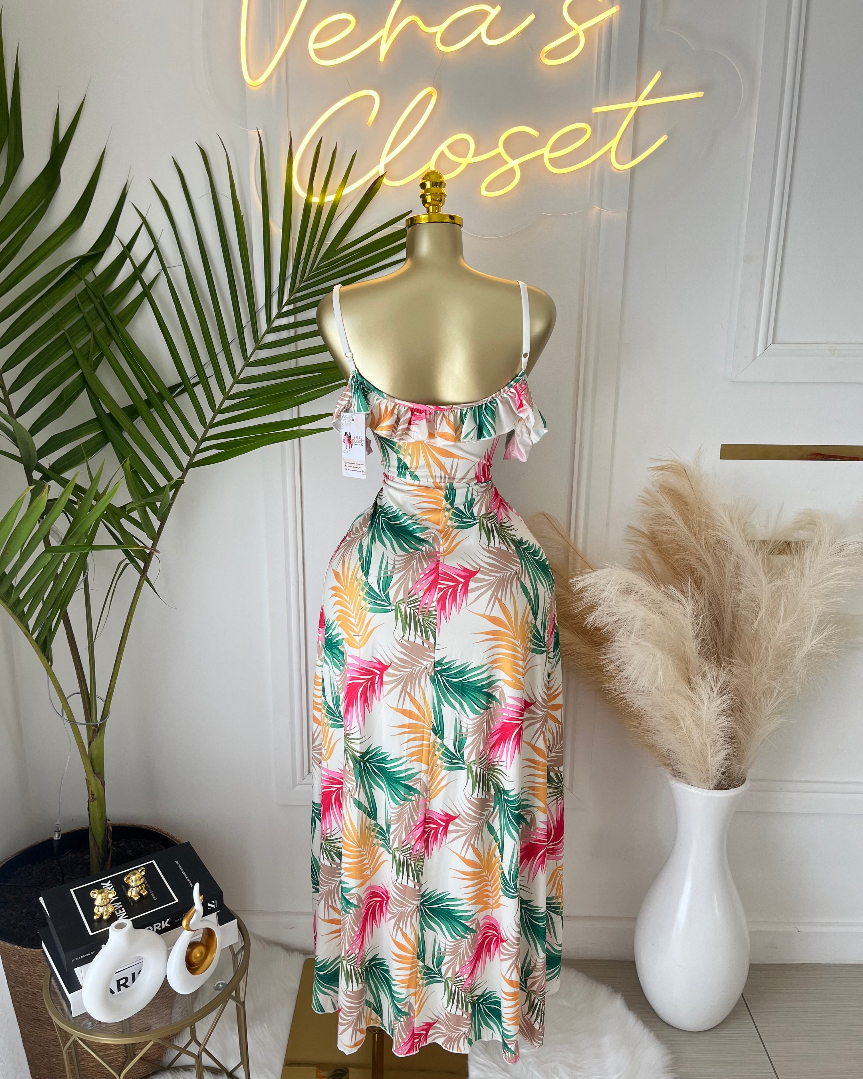 Zack Tropical Breeze Maxi Dress