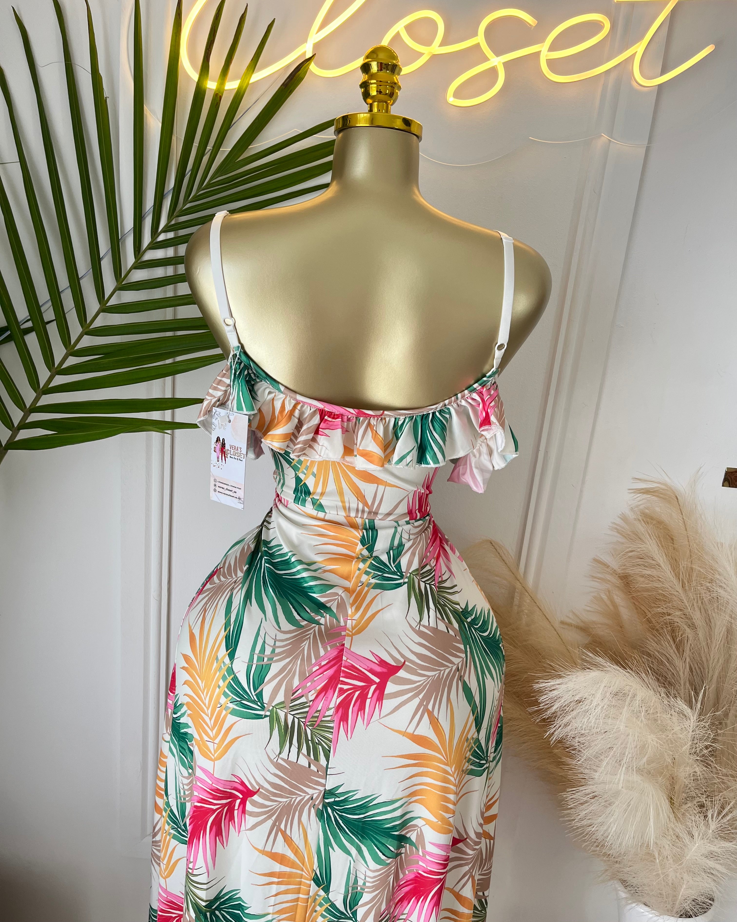 Zack Tropical Breeze Maxi Dress