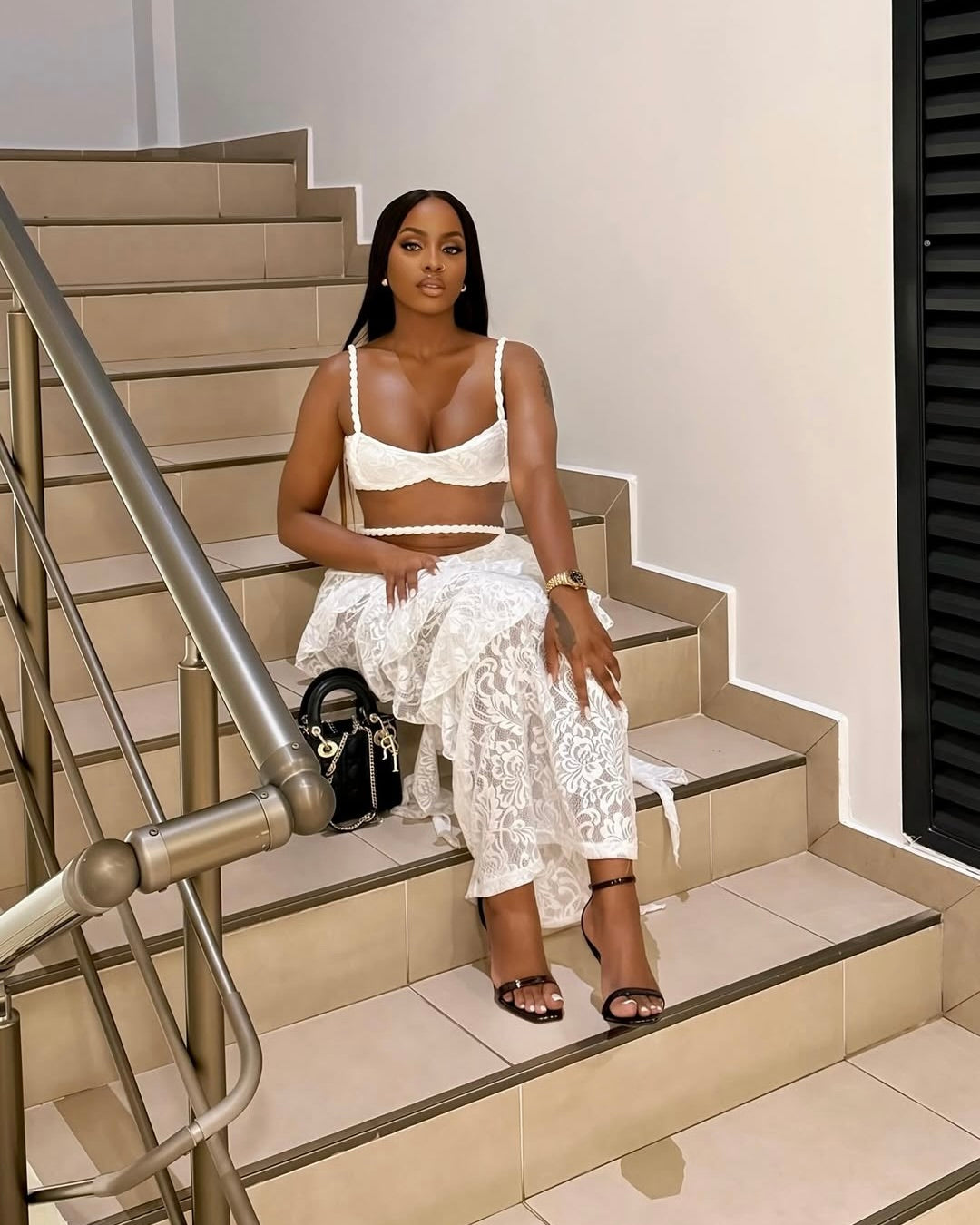 Celeste Lace Skirt Set
