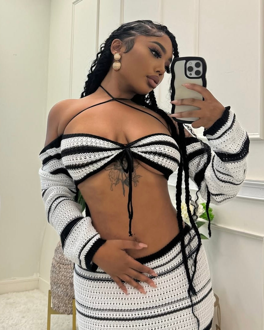 Ivyy Crochet Knit Set
