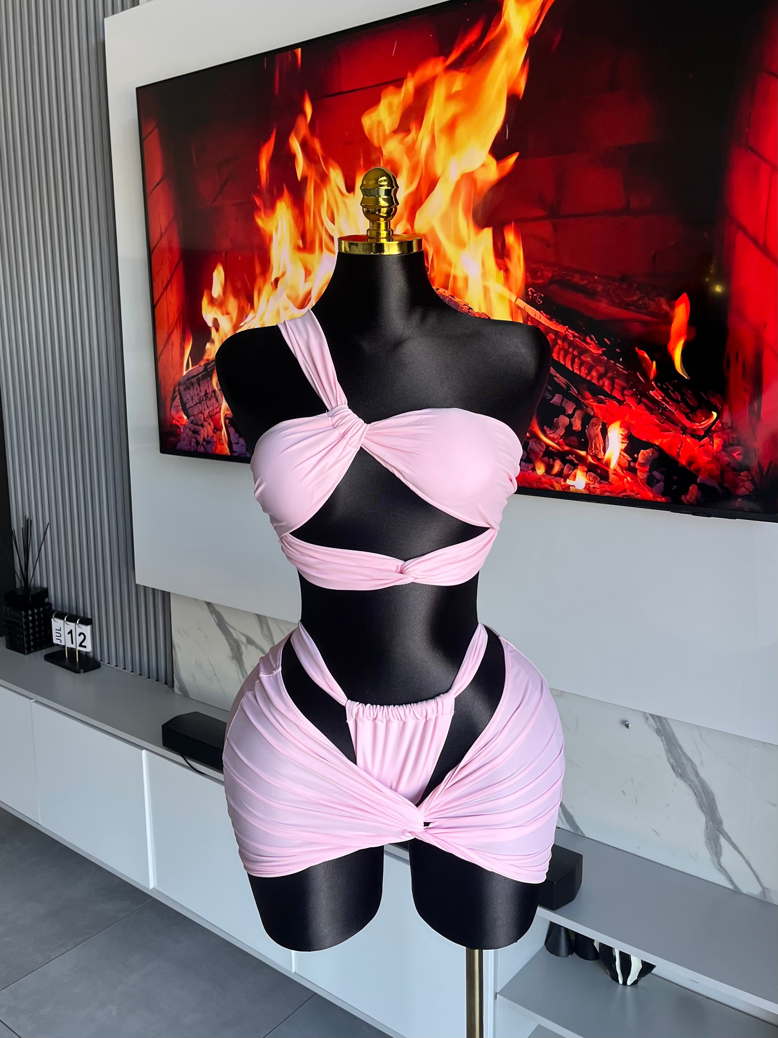 Rare Pink Bikini Set