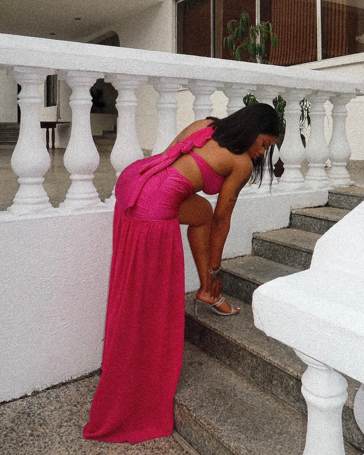 Isla Halter Maxi Set