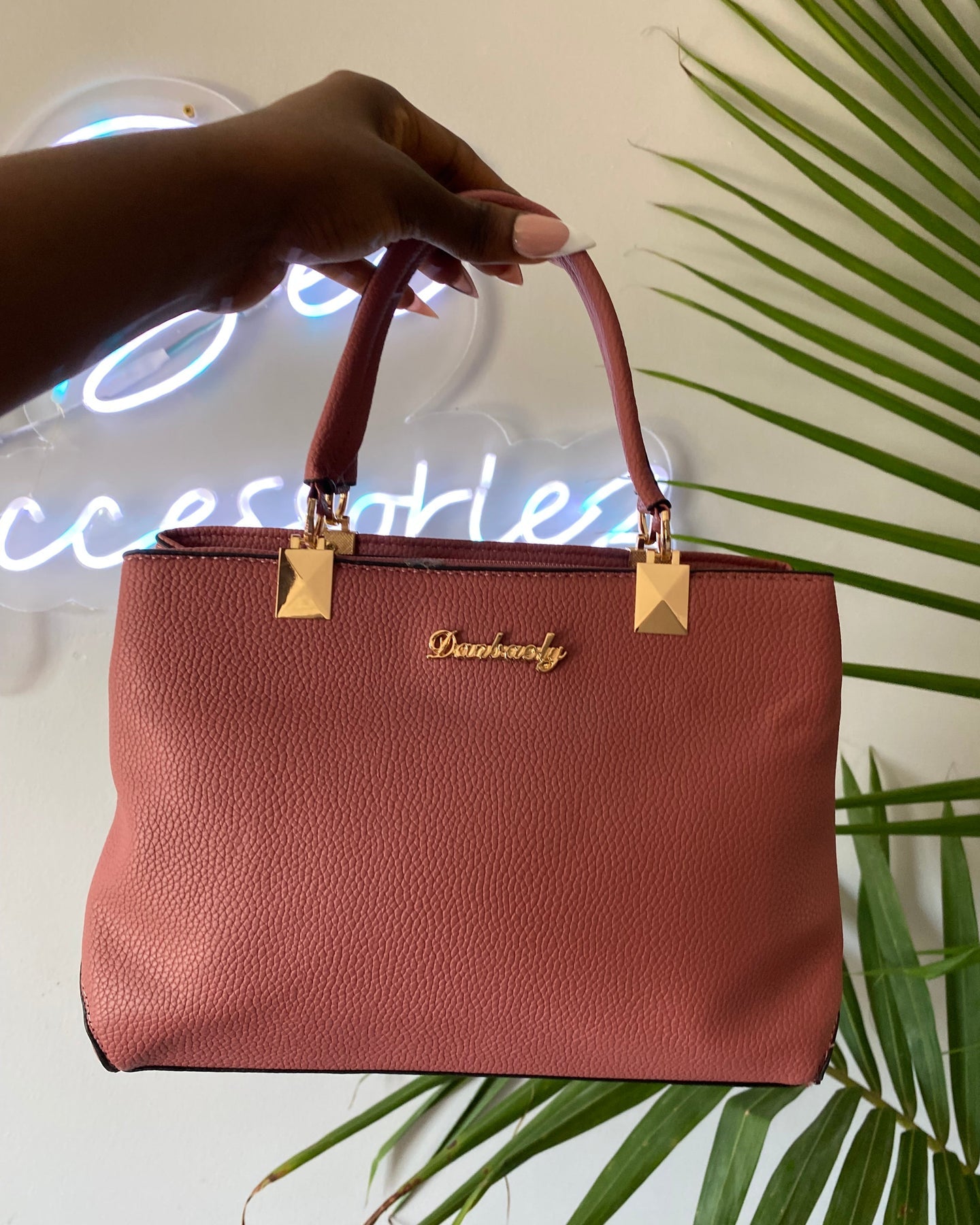 Consider This Faux Suede Shoulder Bag