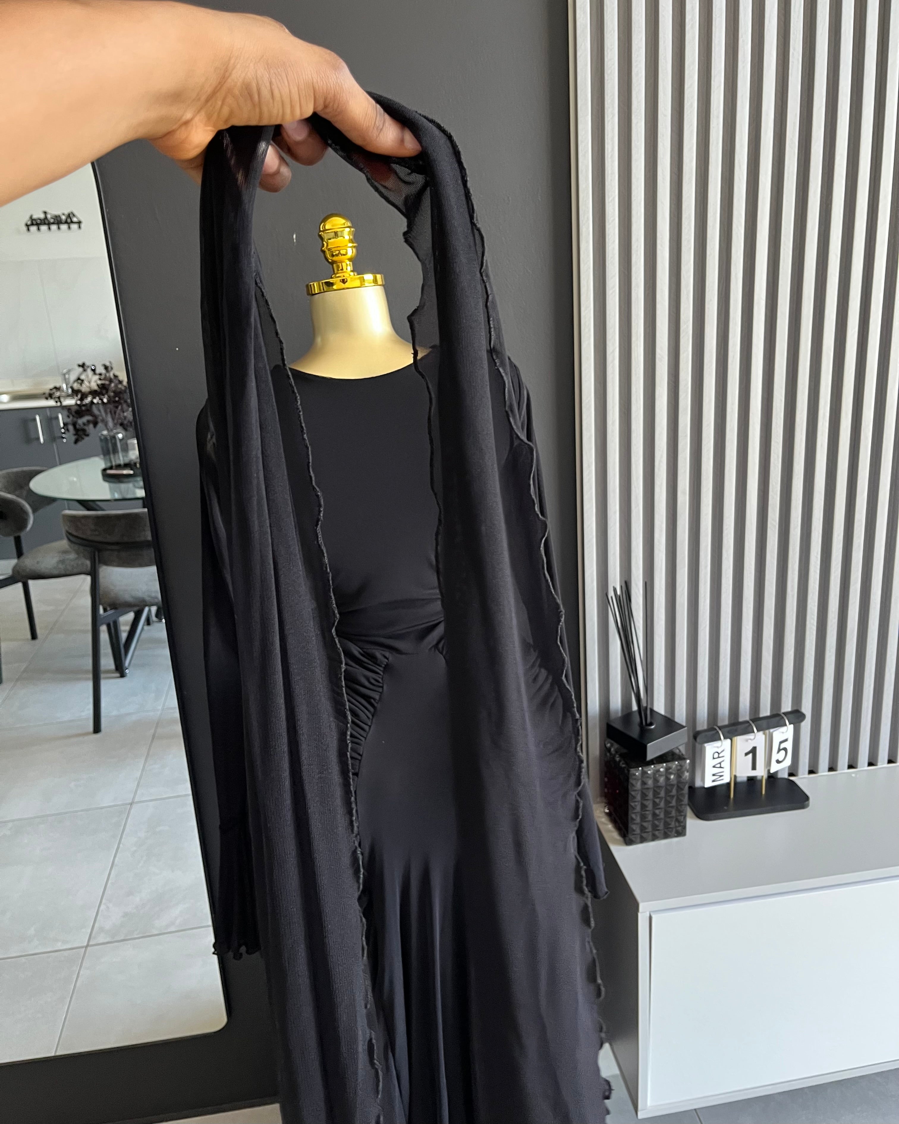 Olivette Draped Maxi Dress