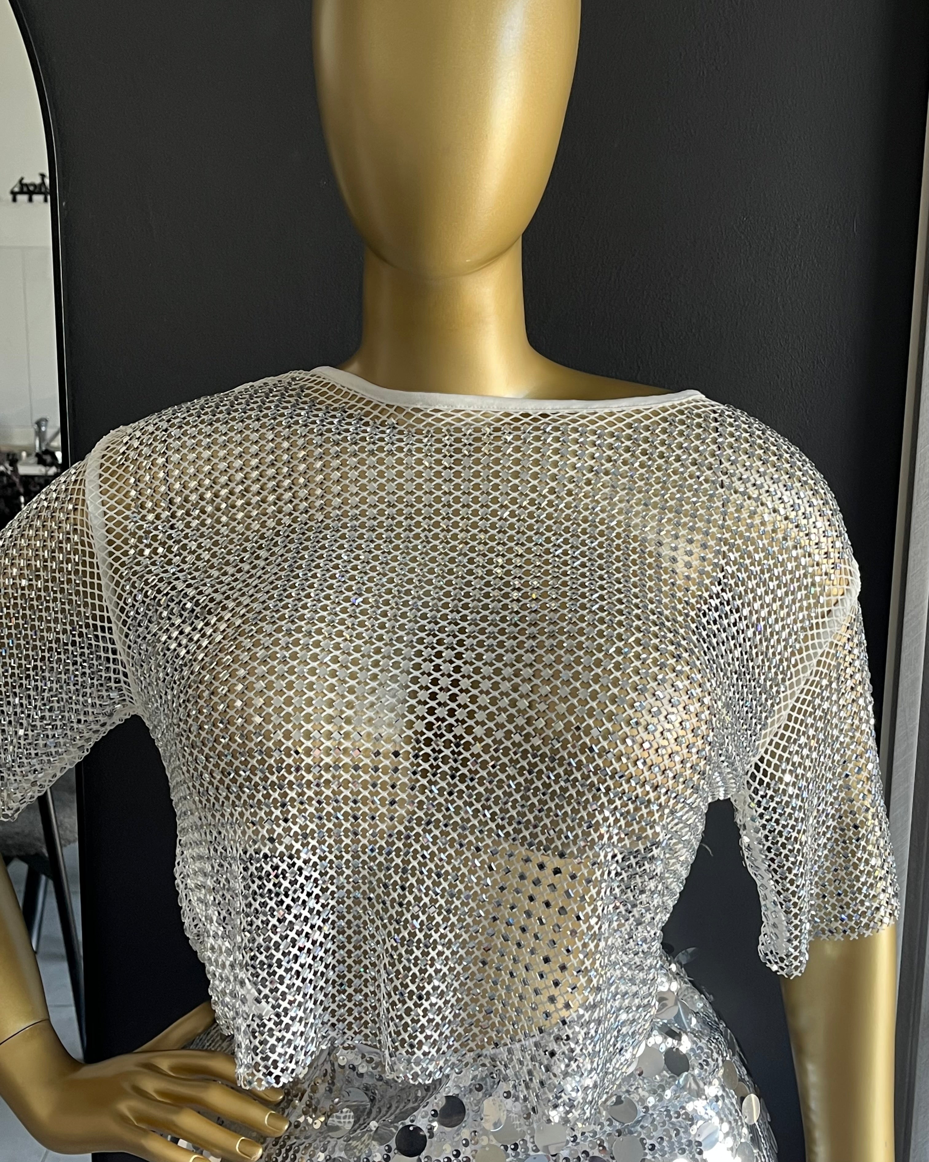 Cassidy Mesh Top & Skirt