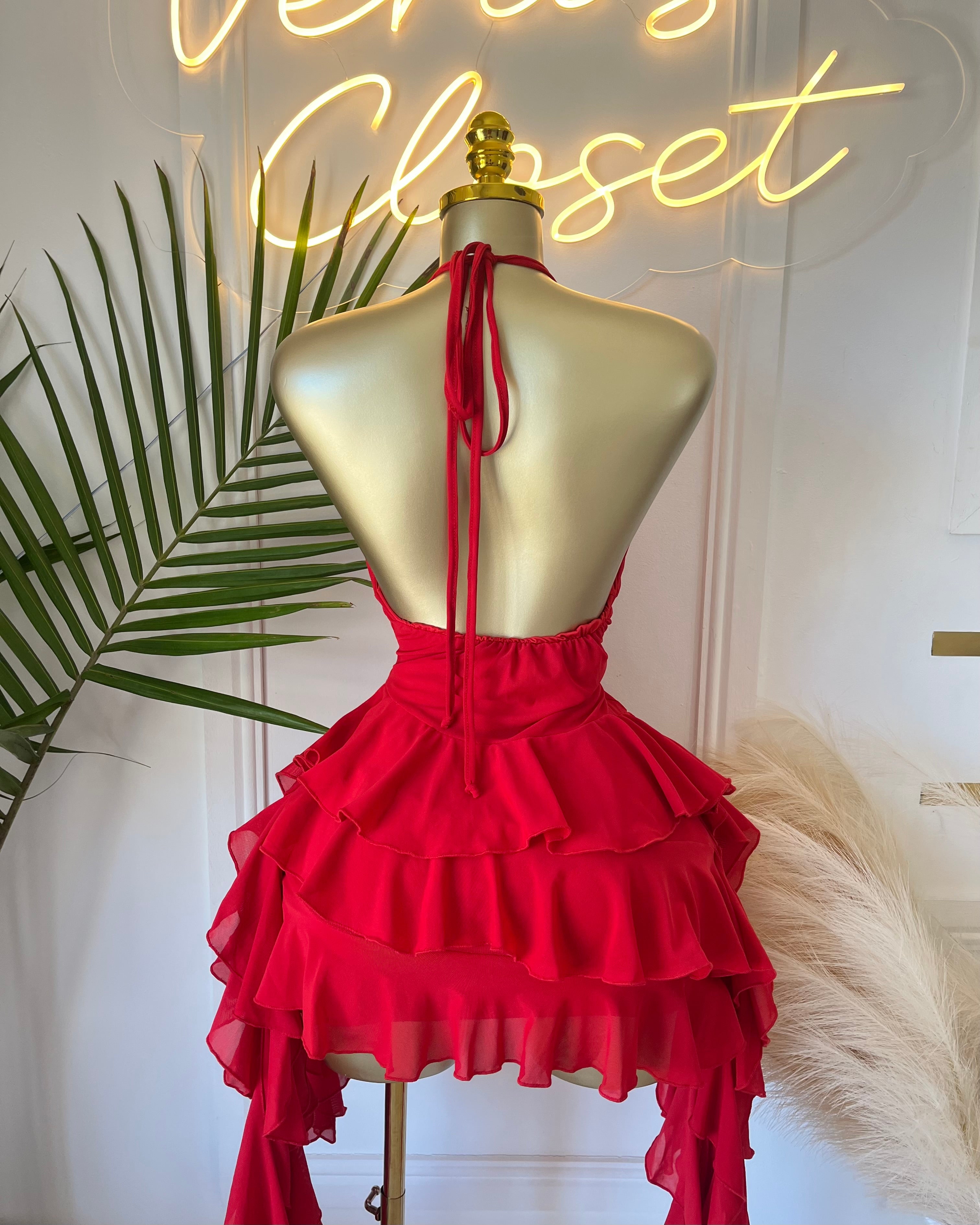 Scarlett Bloom Mini Dress