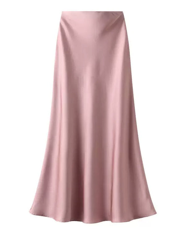 Vivian Satin Maxi Skirt