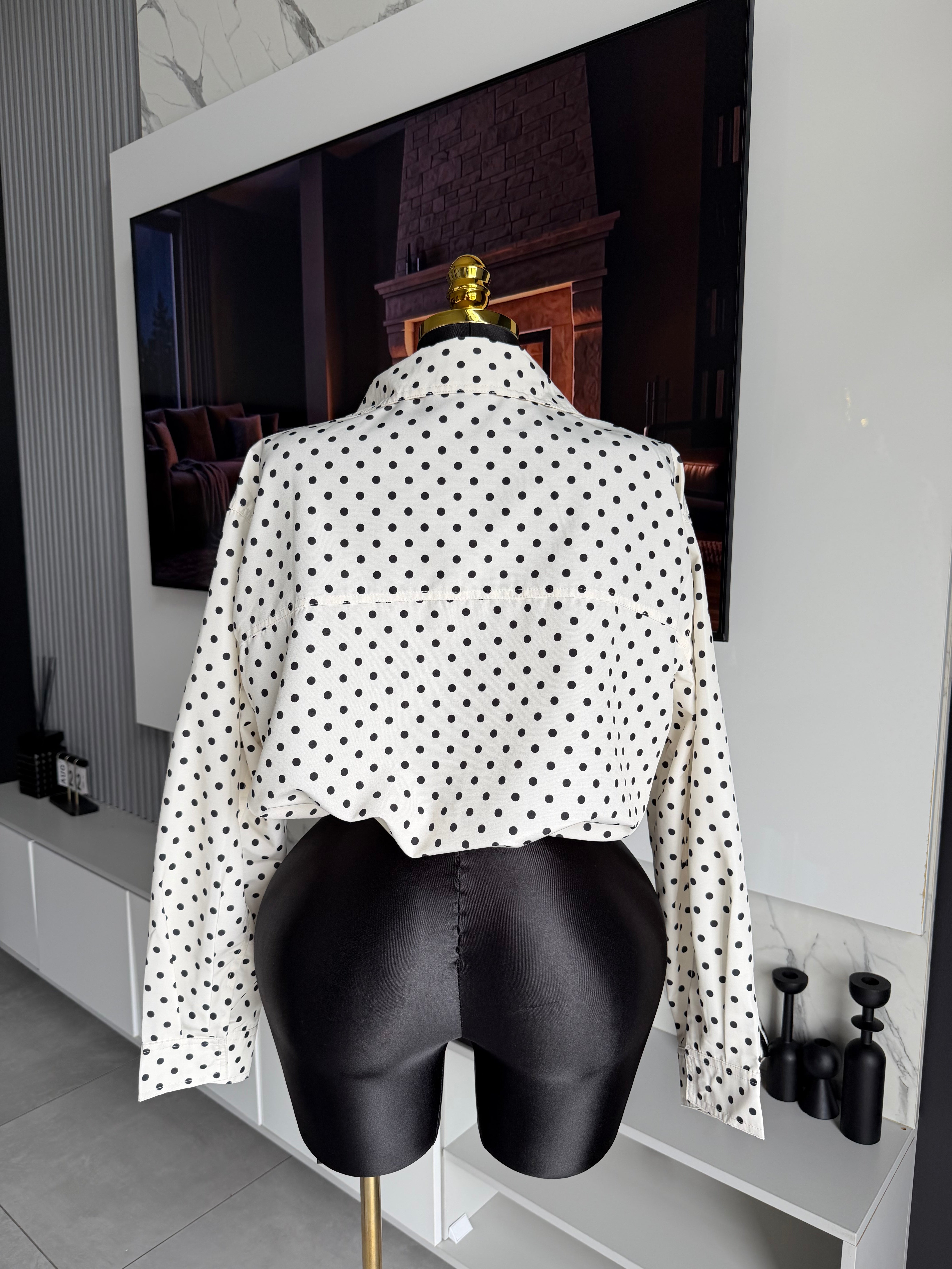 Monroe Polka Dot Two-Piece Short Set