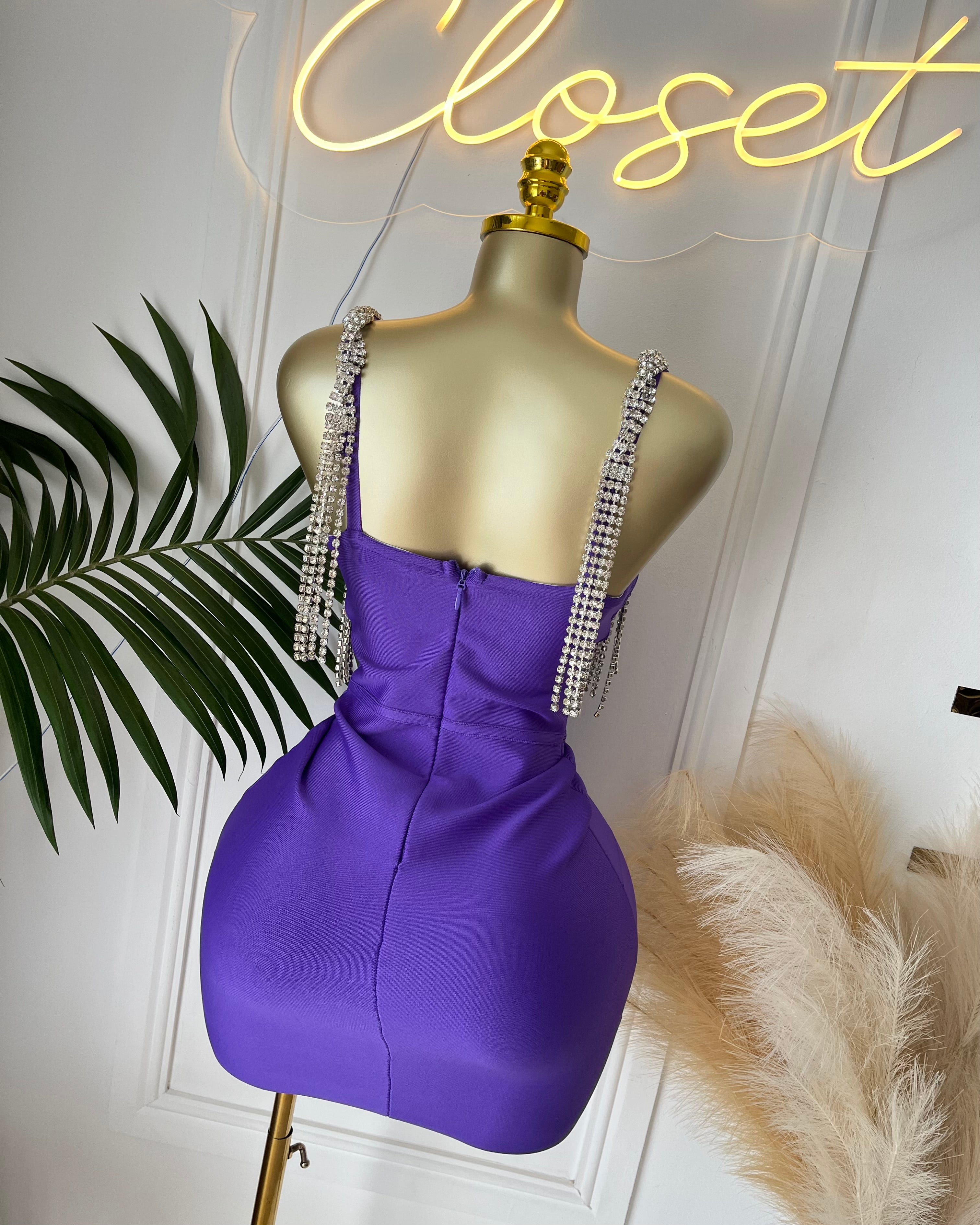Class Bandage Mini Dress
