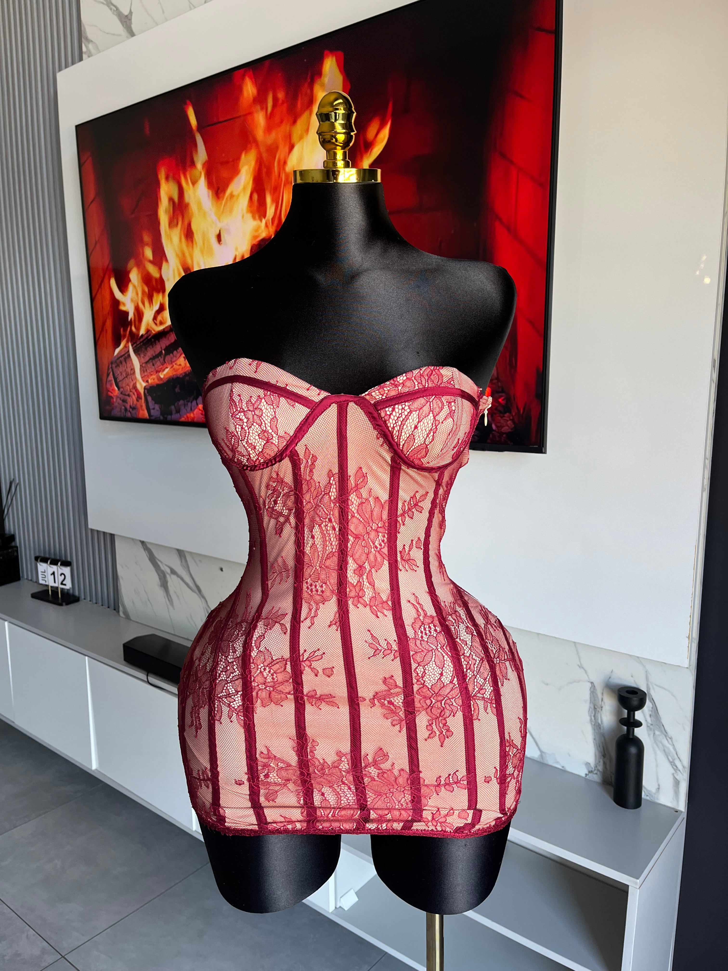 Cleora Lace Mini Dress