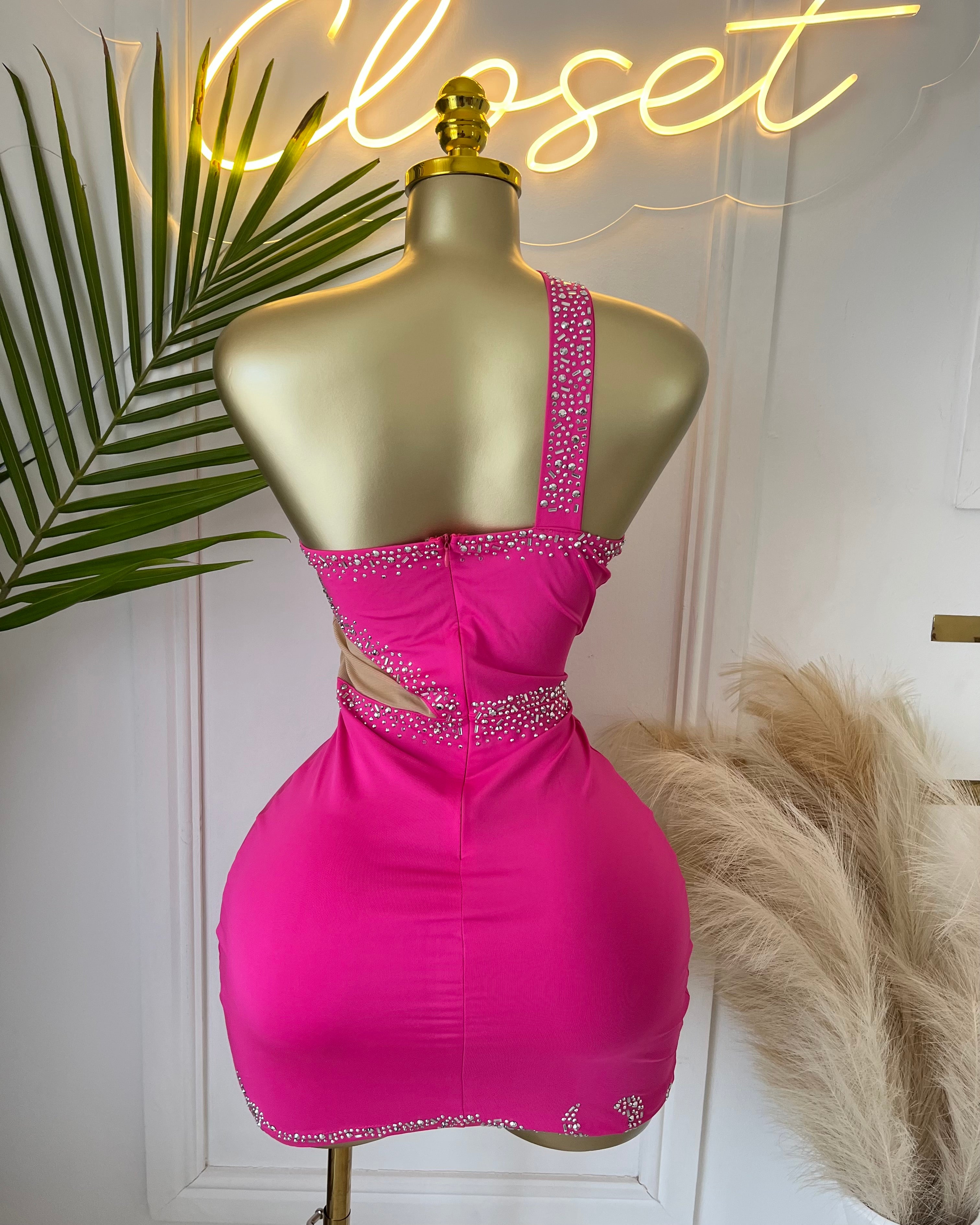 Peek a Boo Mini Dress