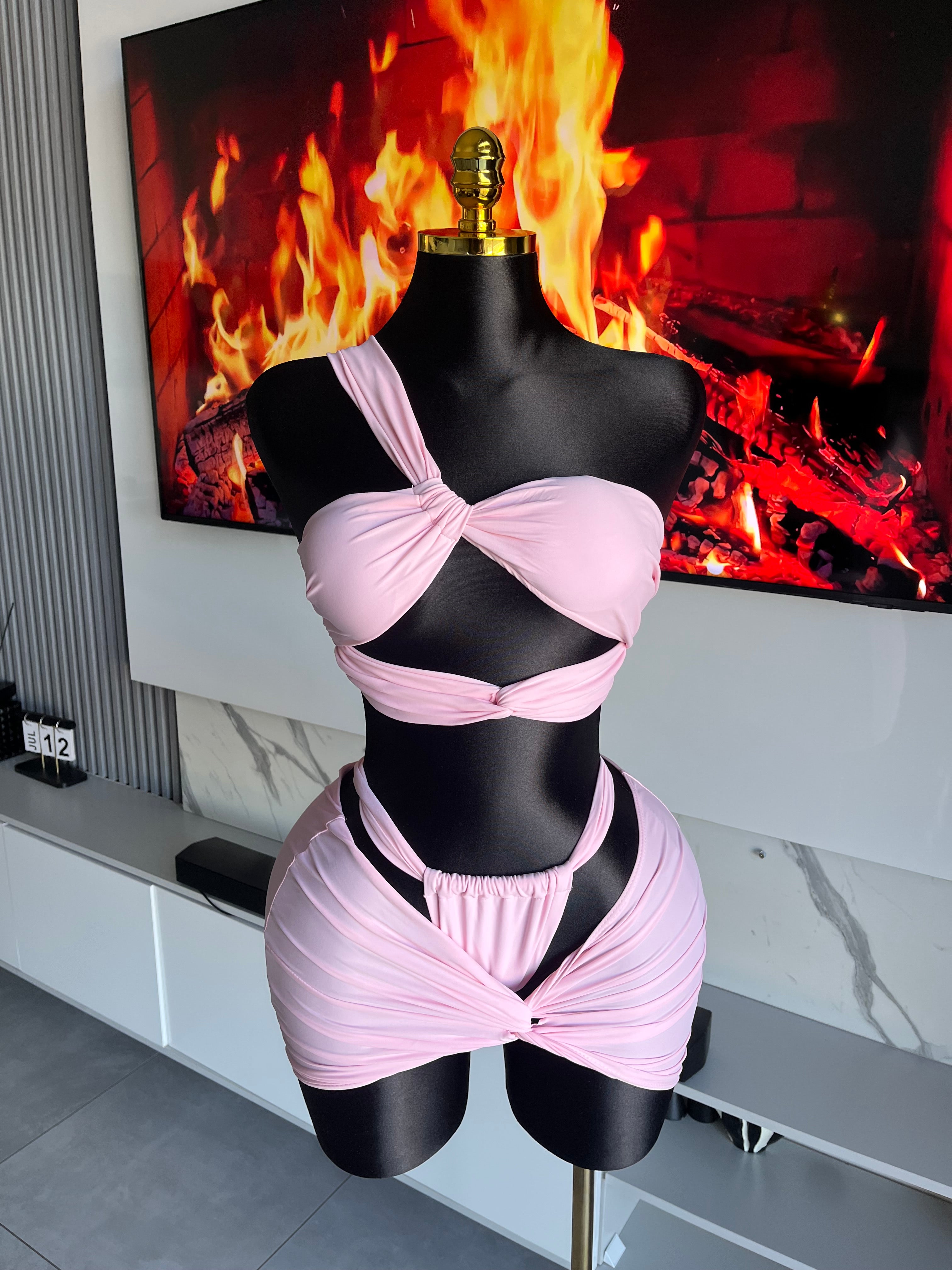 Rare Pink Bikini Set
