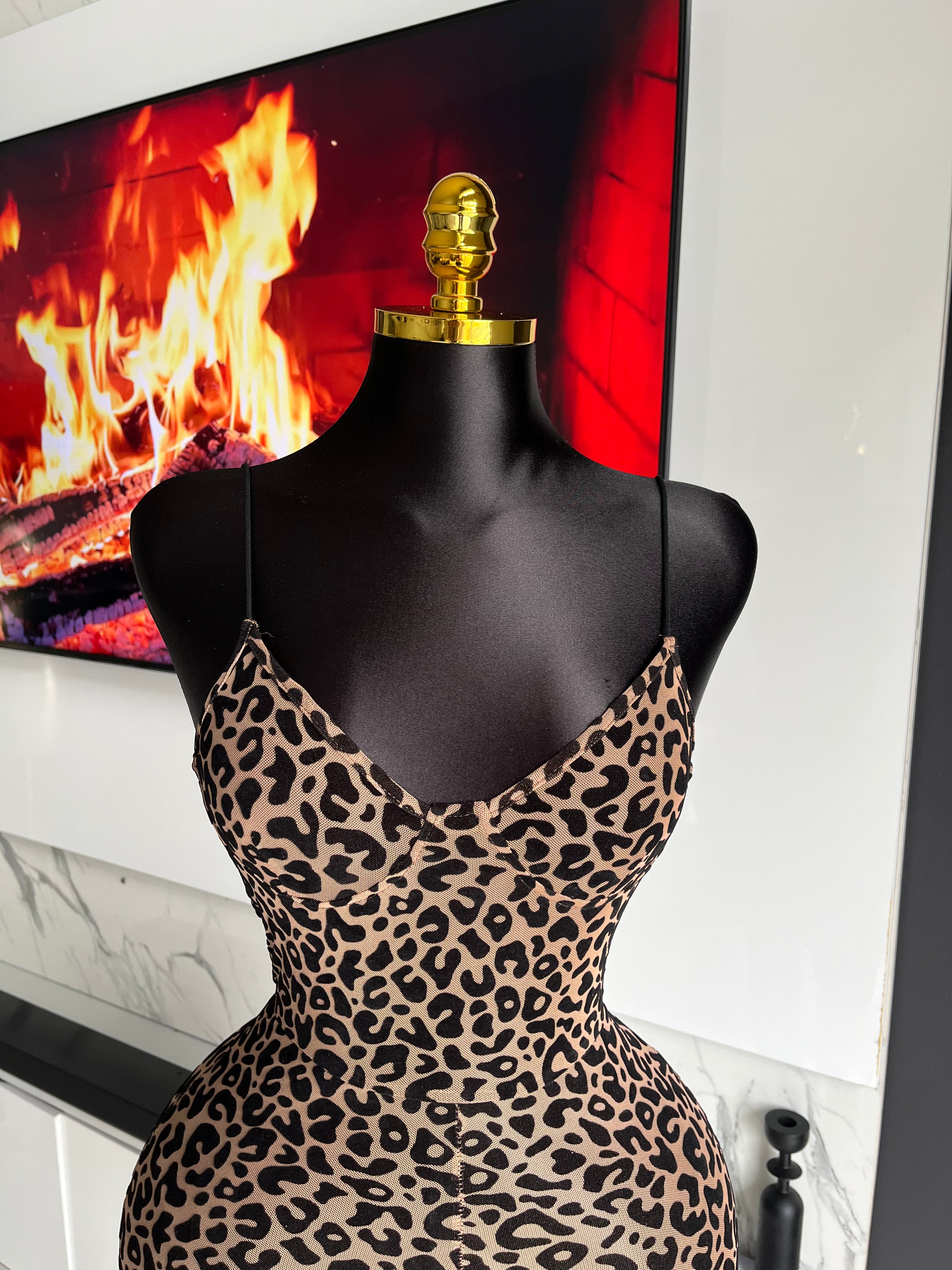 Reign Leopard Print Jumpsuit