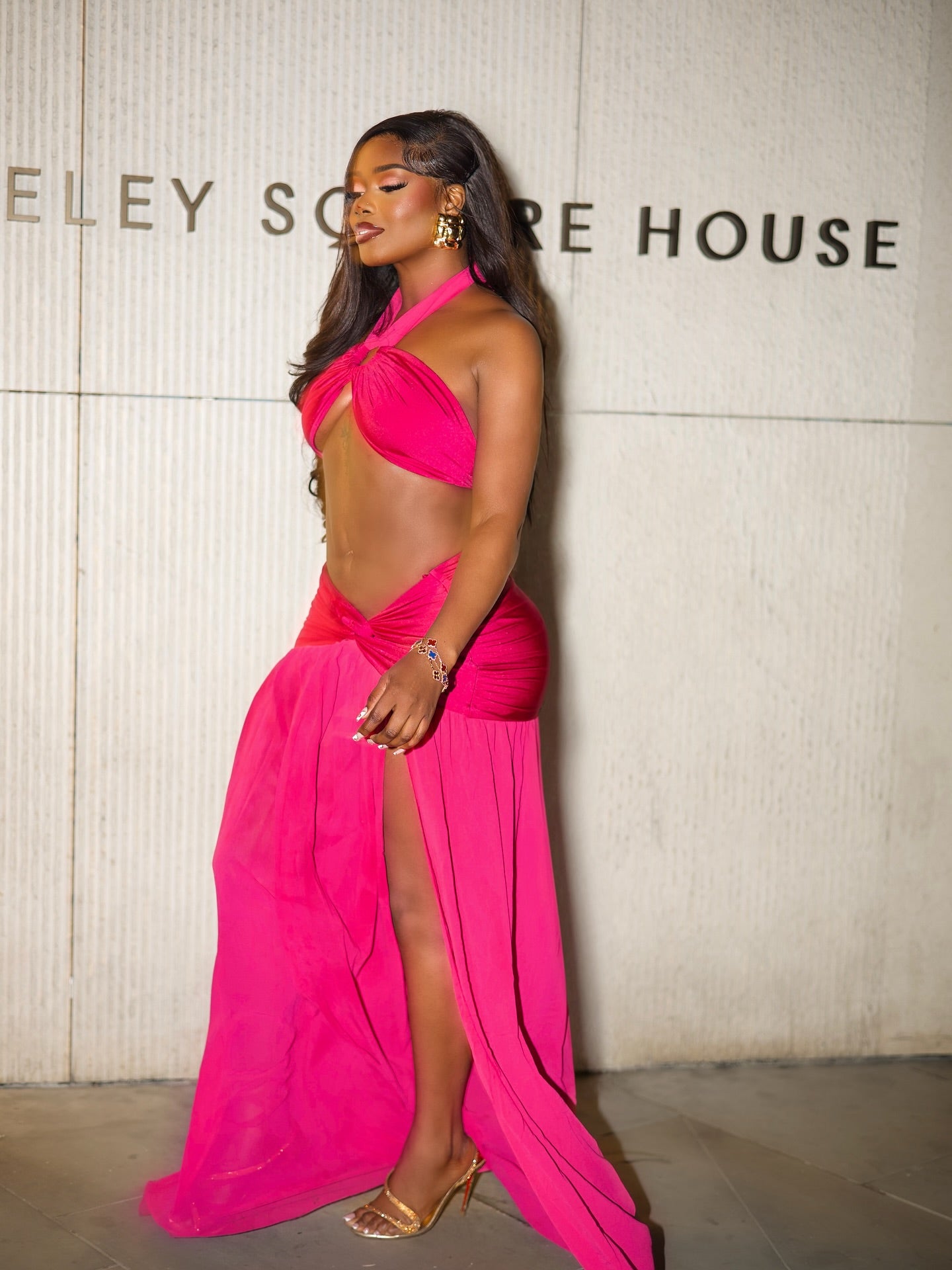Isla Halter Maxi Set