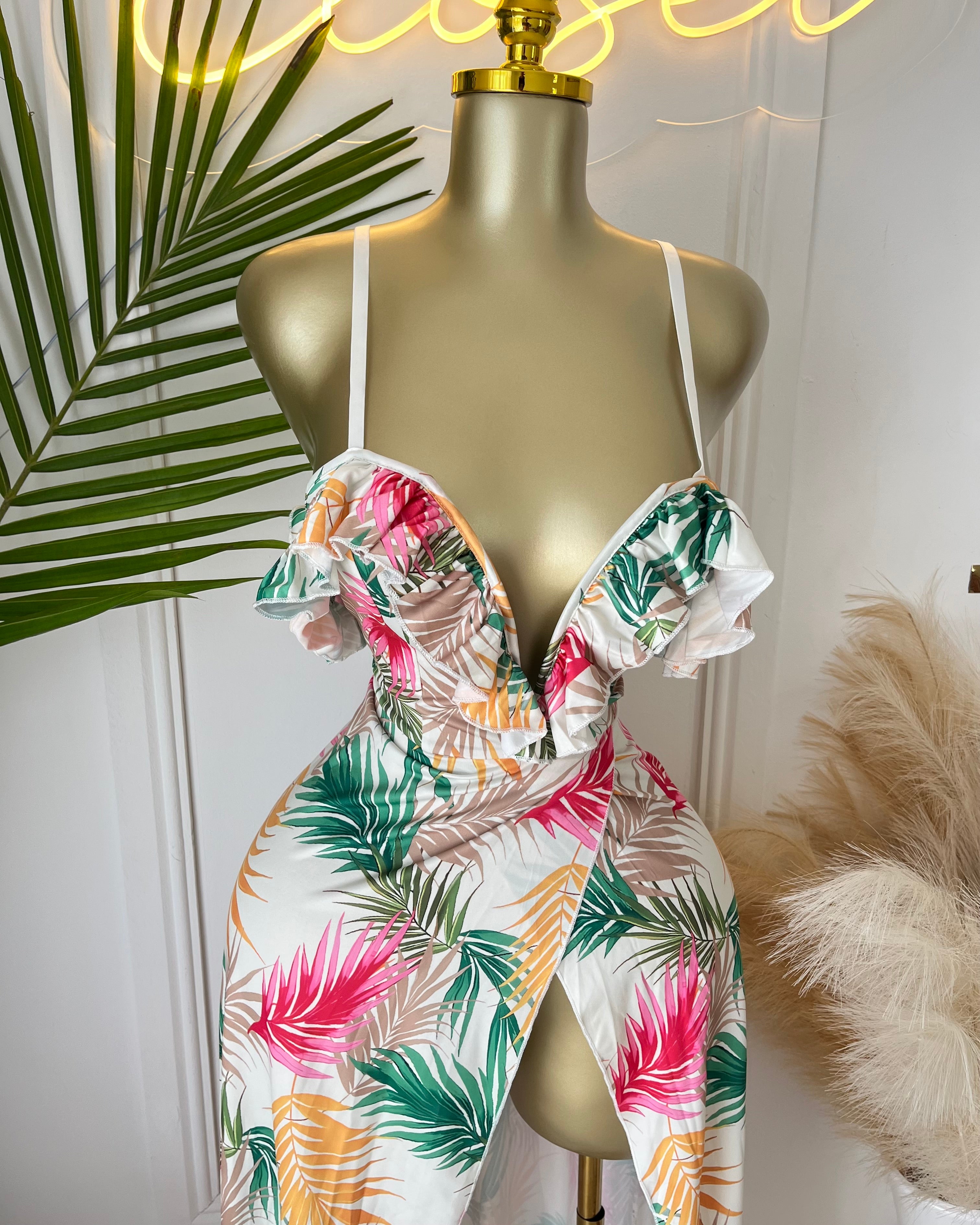 Zack Tropical Breeze Maxi Dress