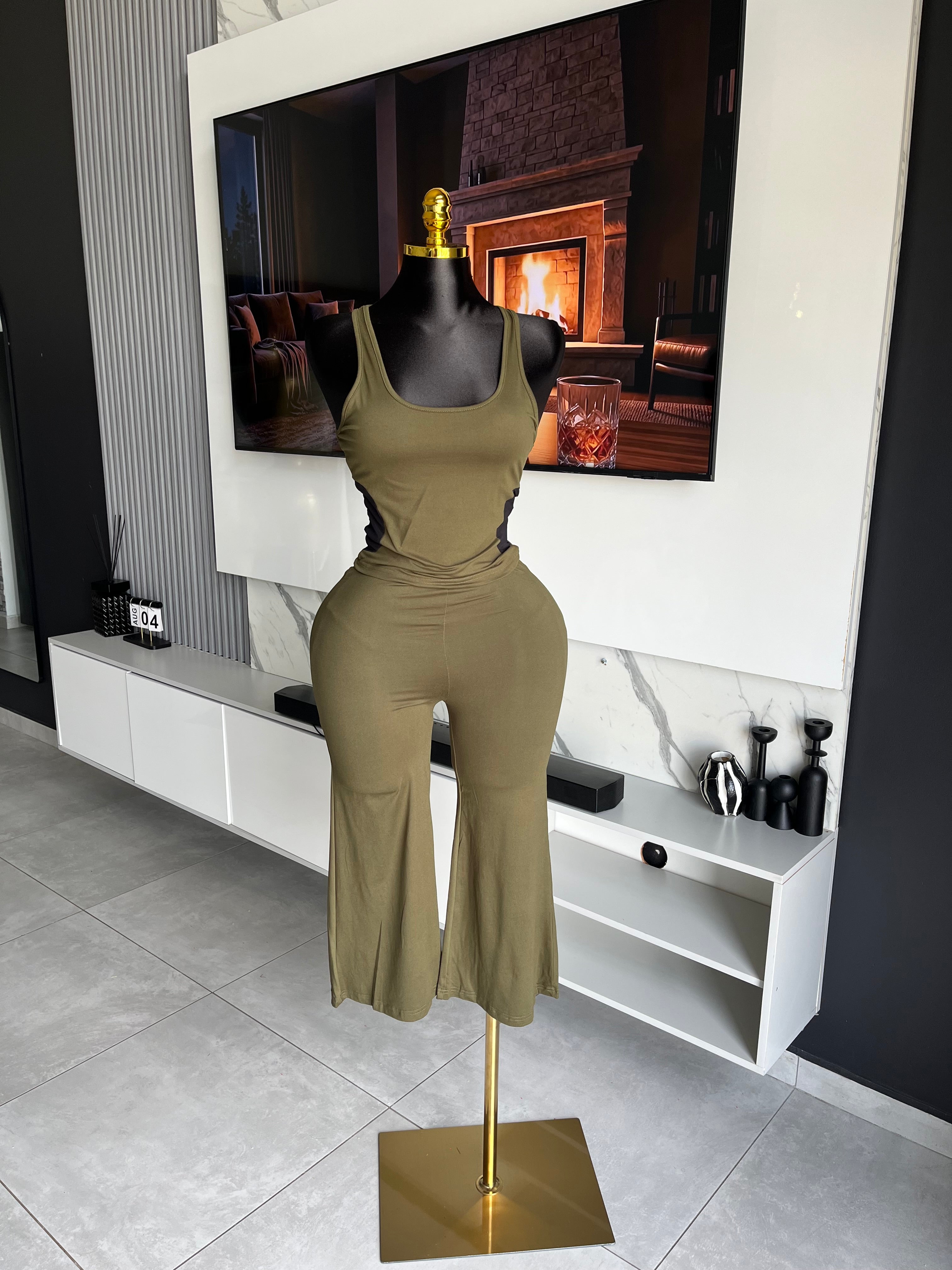 Kaia Contour Flare Two-Piece Set
