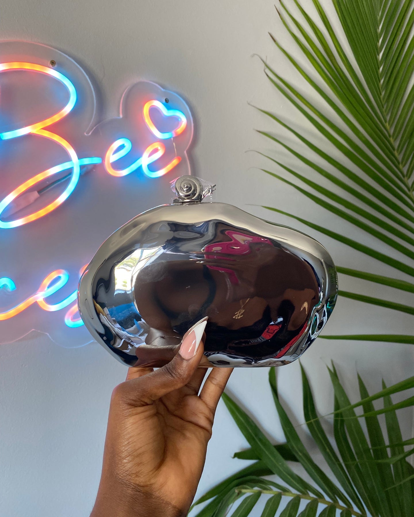 Self Reflection Clutch