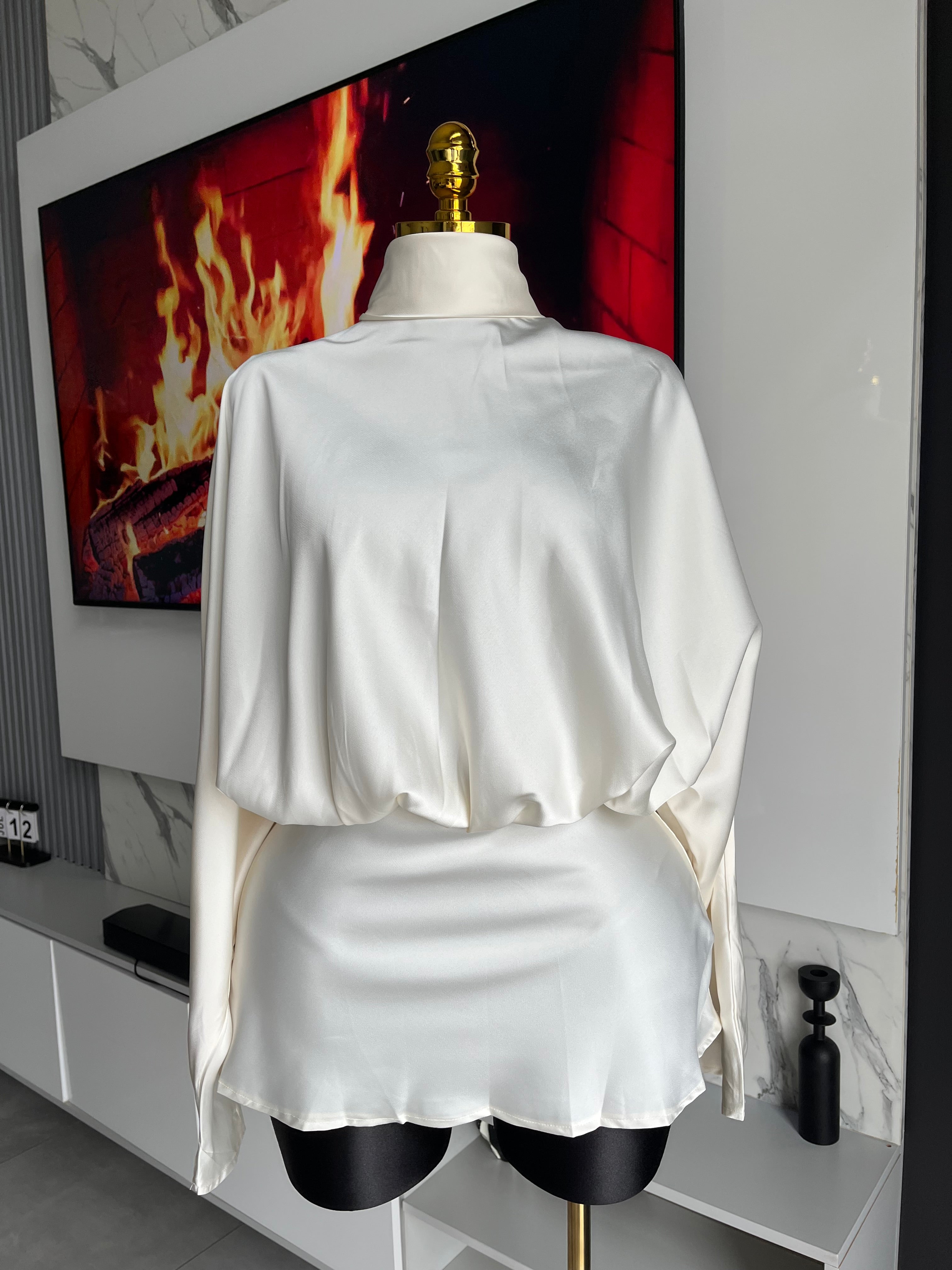 Aluna Satin Mini Dress