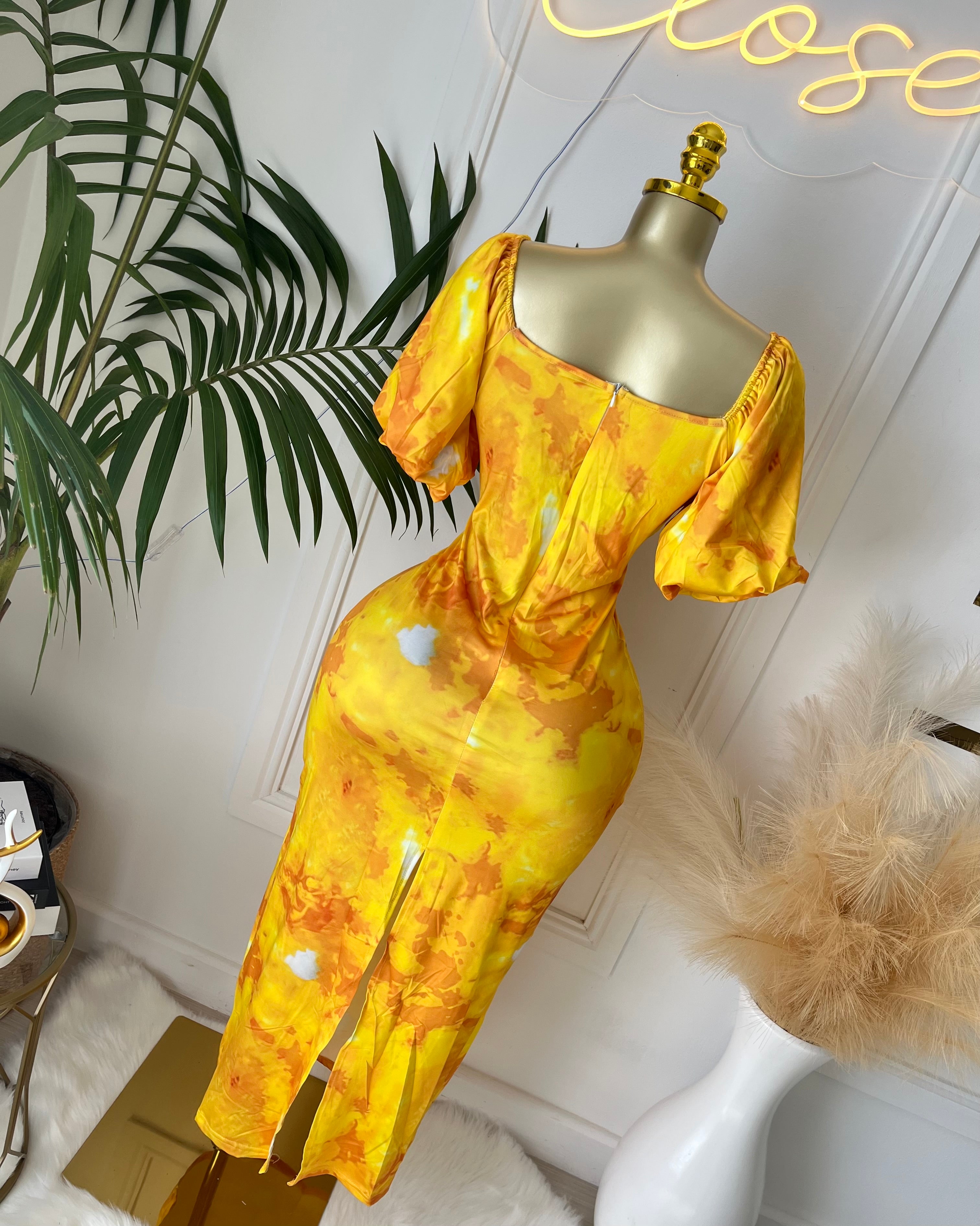 Cherika Printed Dress
