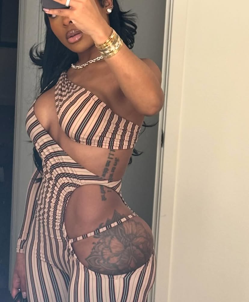 Maria One-Sleeve Cutout Jumpsuit