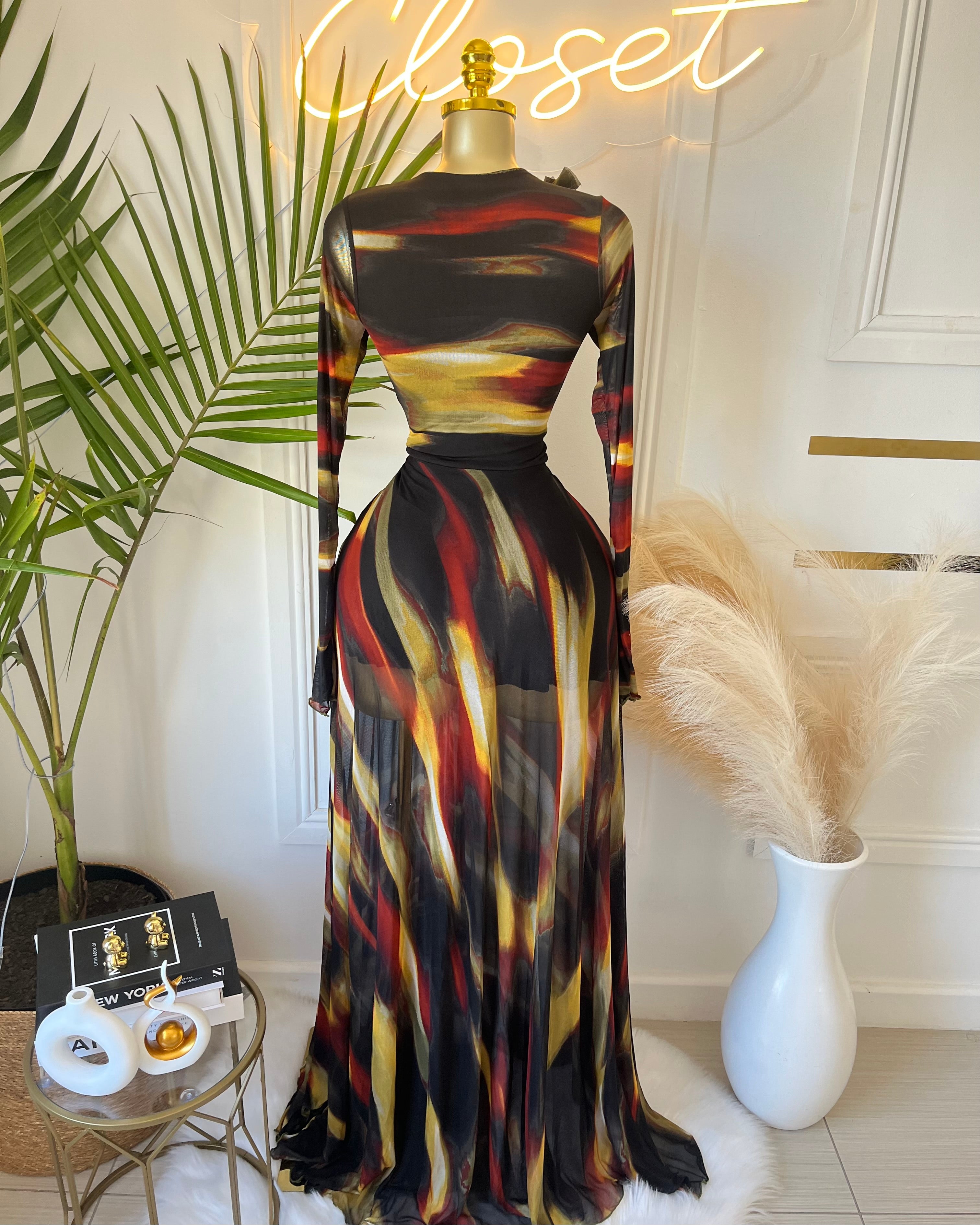 Xyra Luxe Maxi Dress