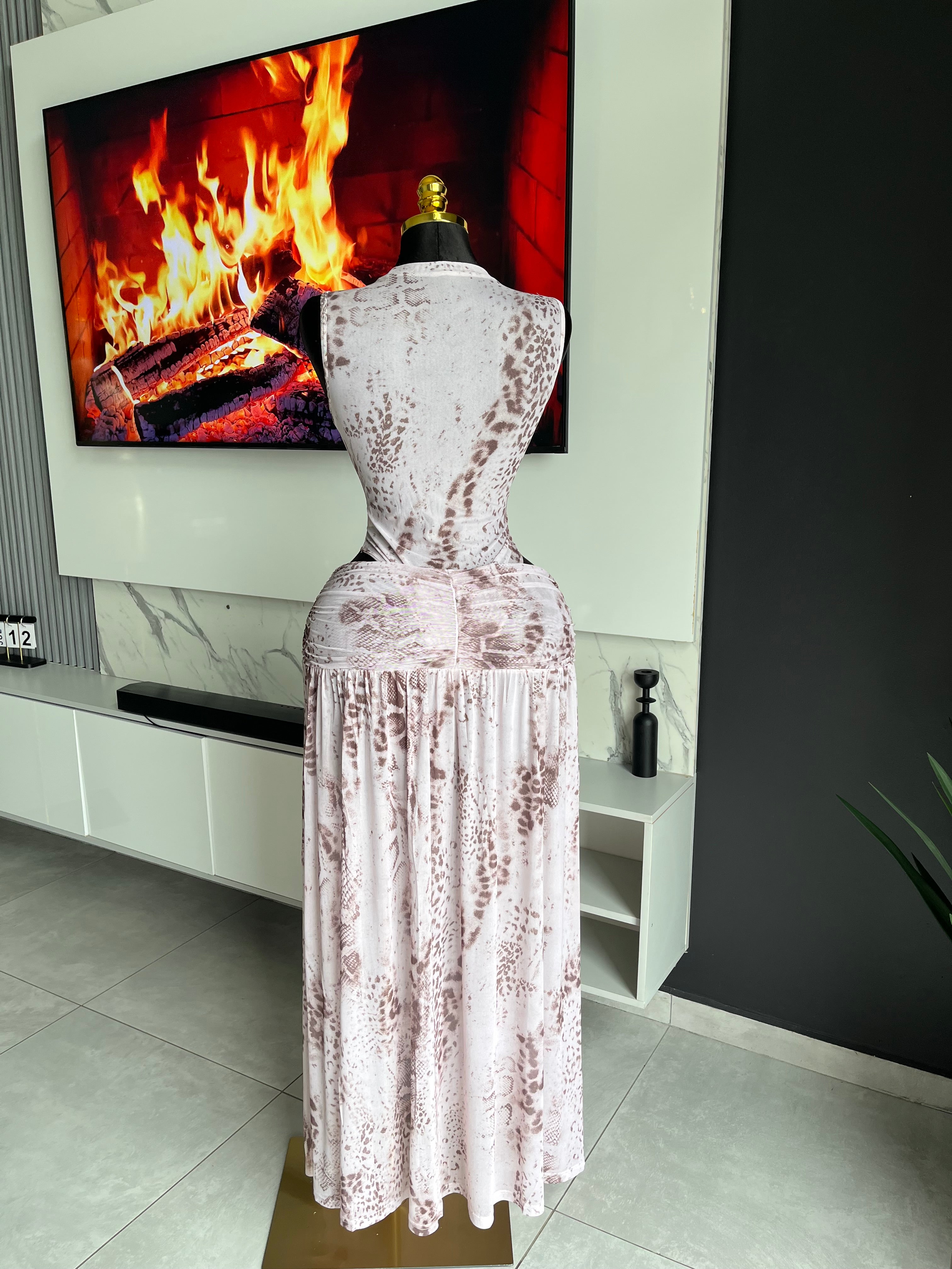 Hailey Printed Maxi Set