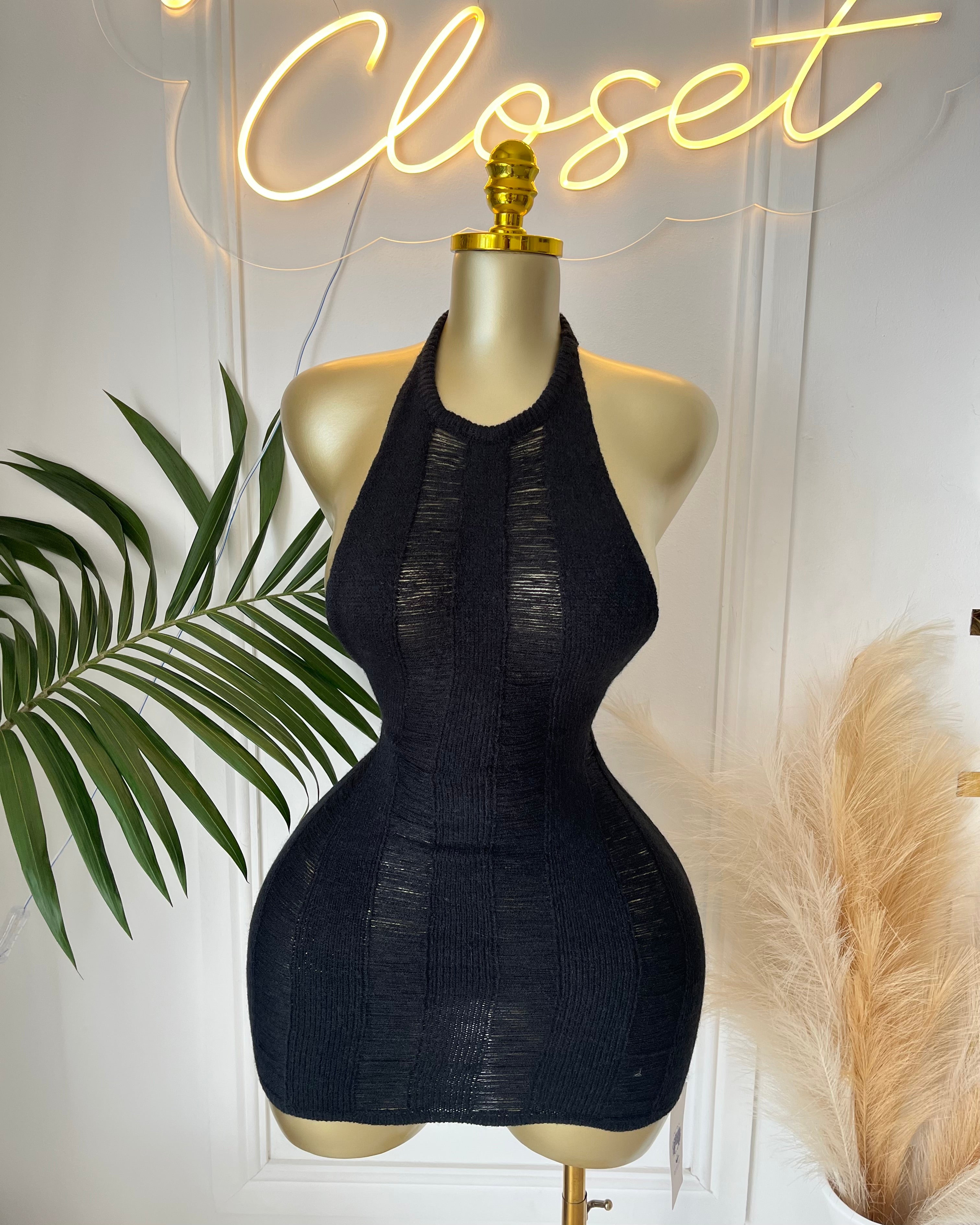 Feeling Her Dress