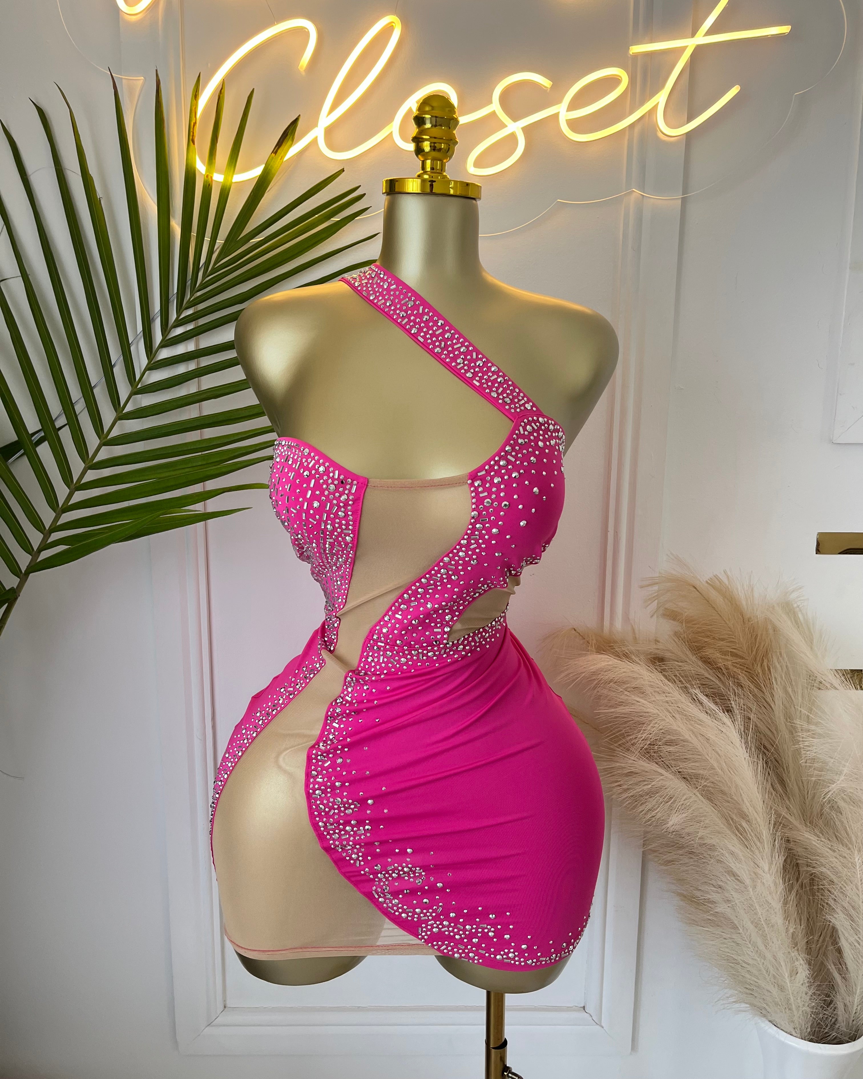 Peek a Boo Mini Dress