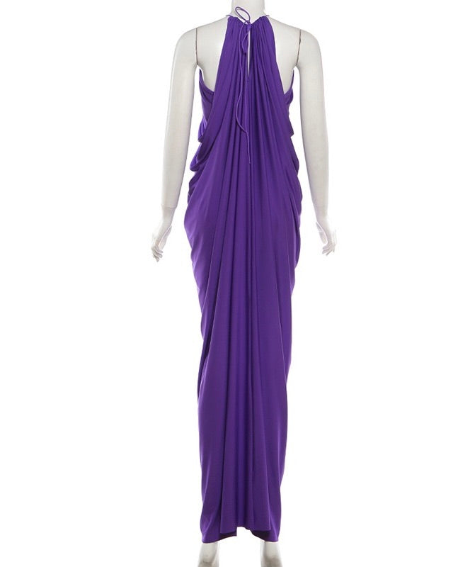 Zariah Draped Maxi Dress