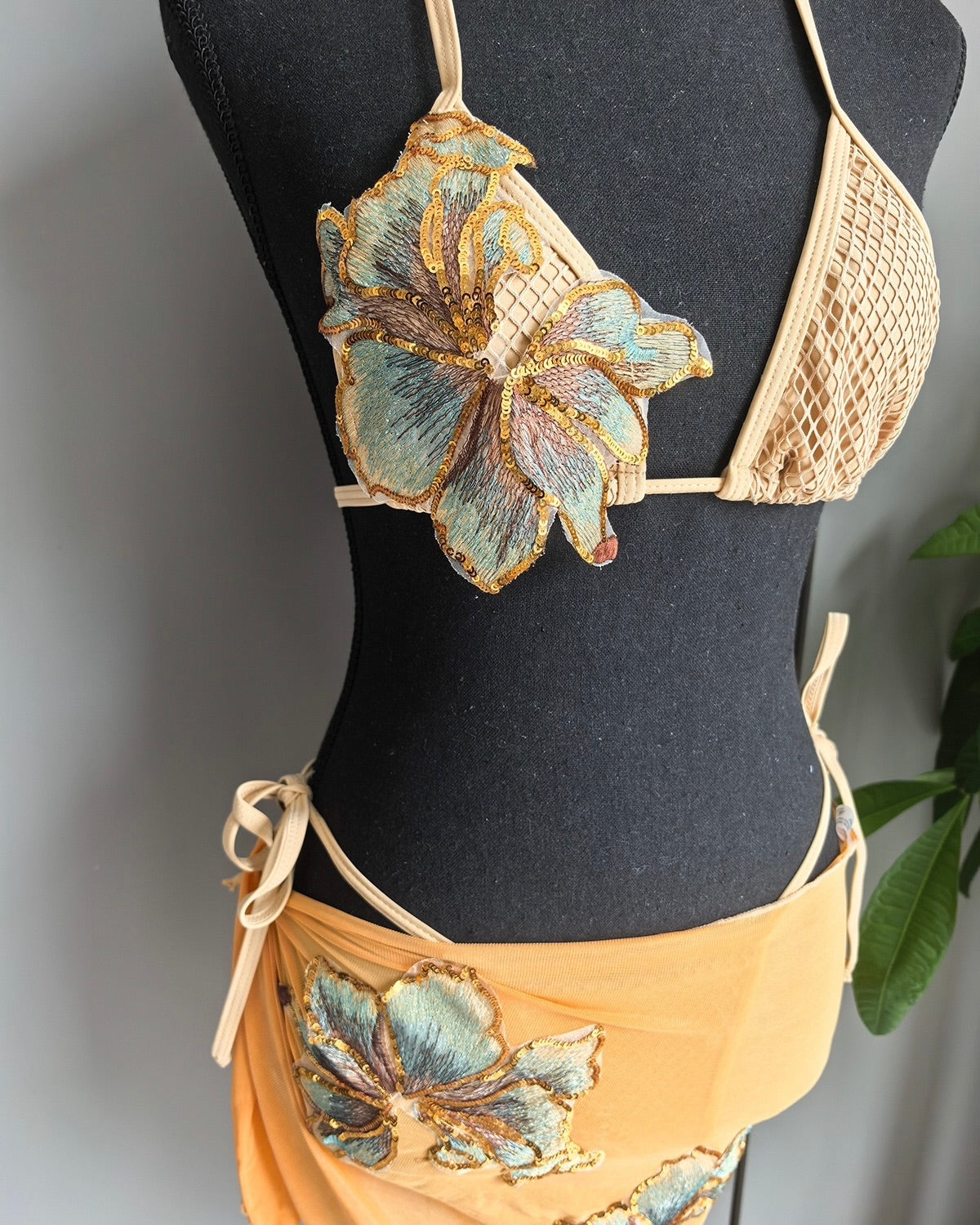 Yanna Butterfly Detail Bikini Set