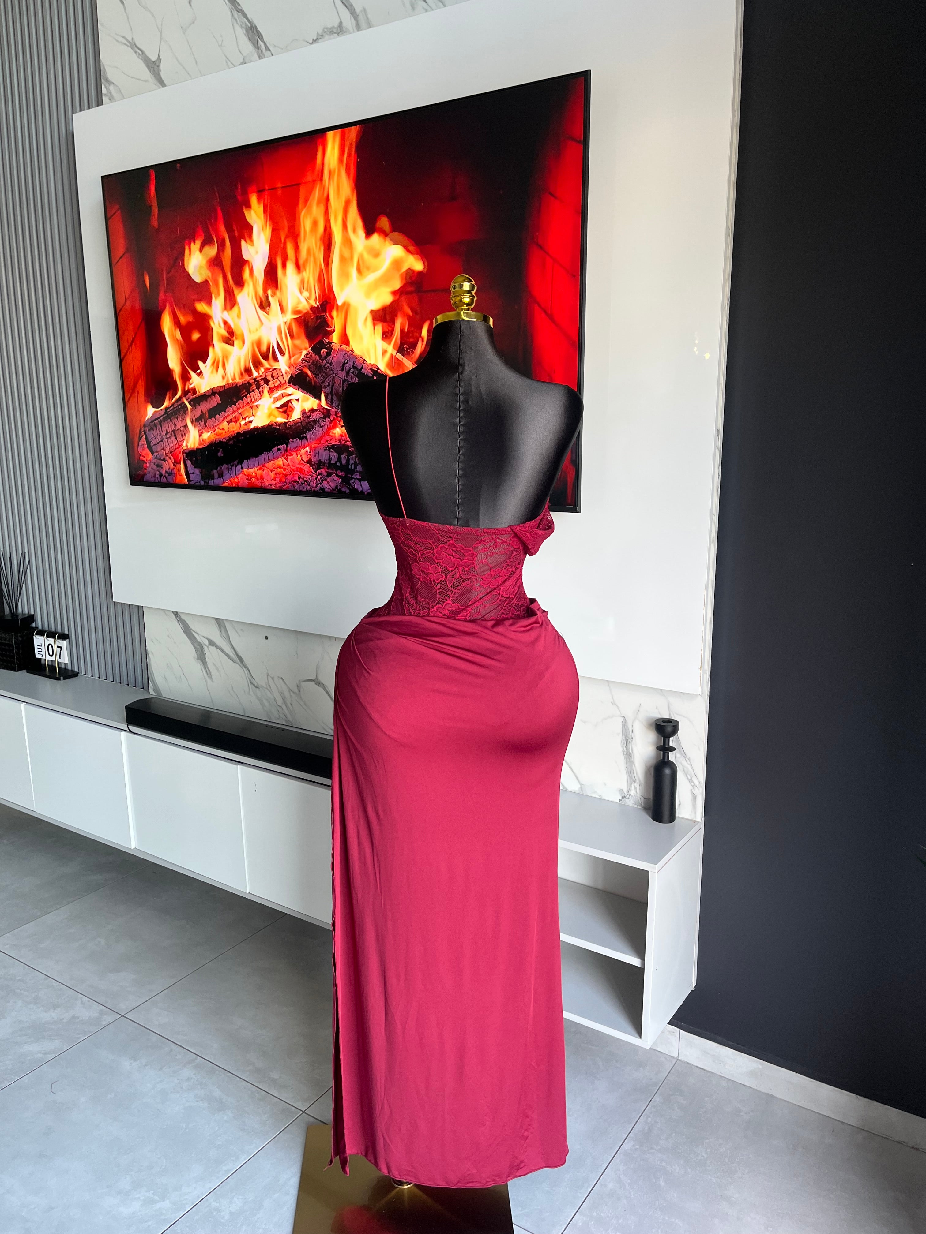 Natasha Lace Maxi Gown