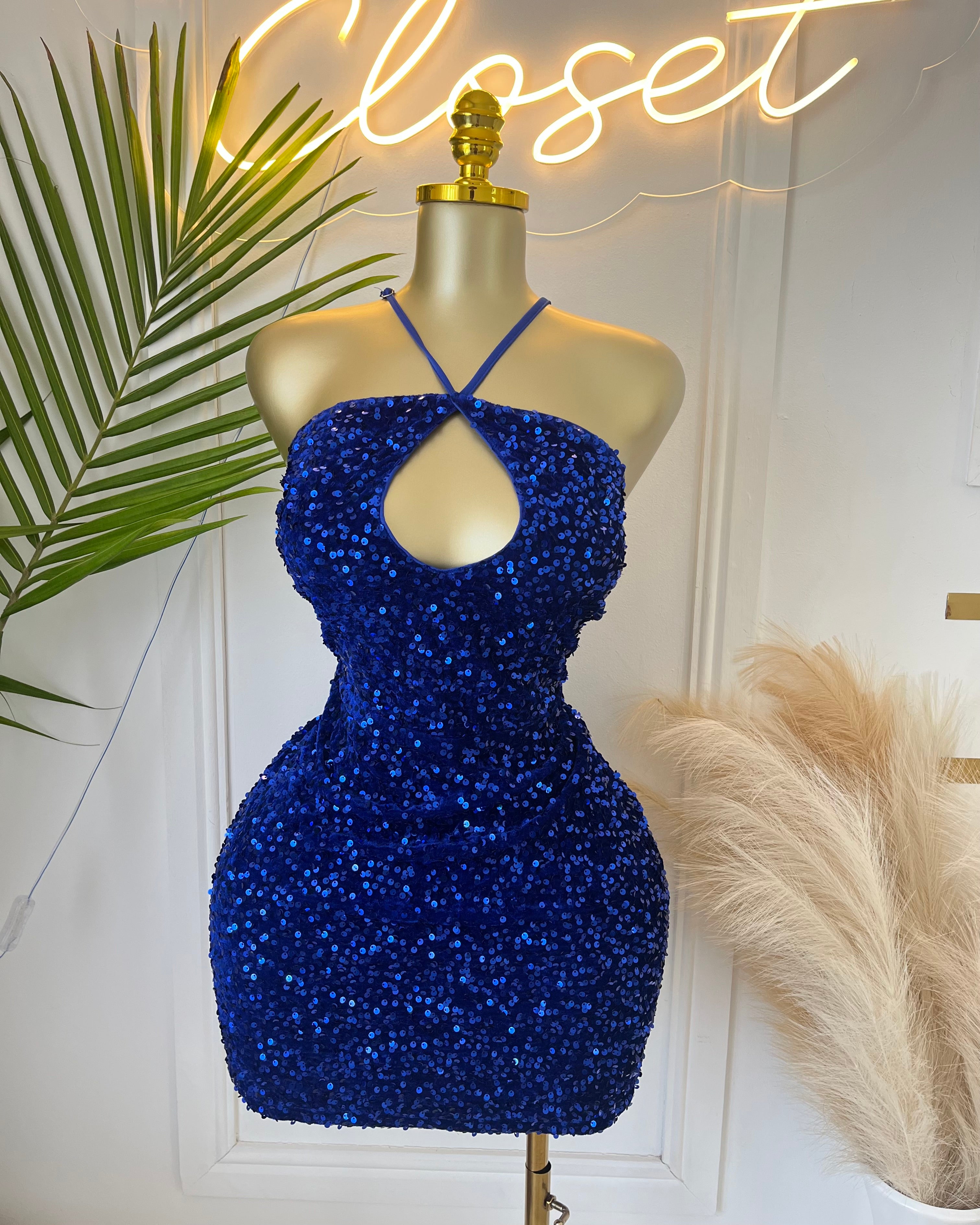 Aura Sequin Mini Dress