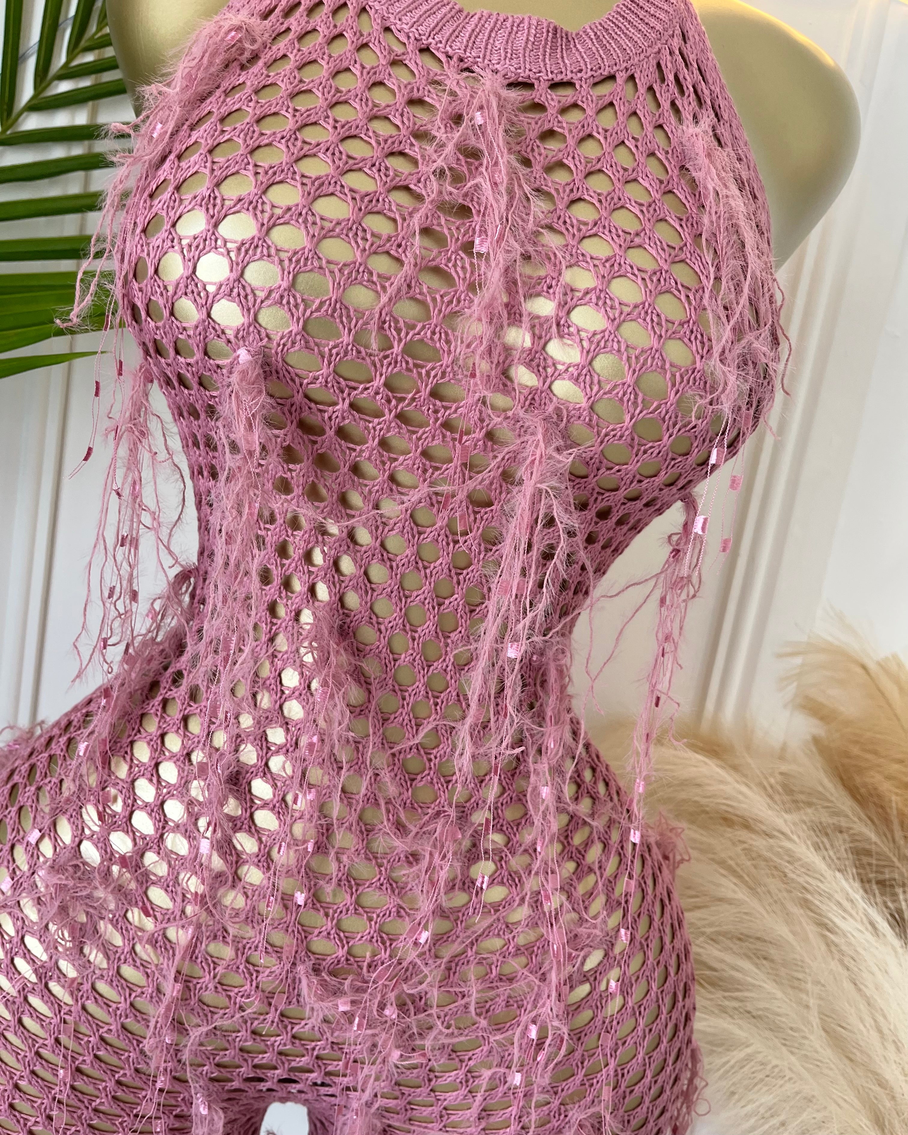 Georgina Romper Pink