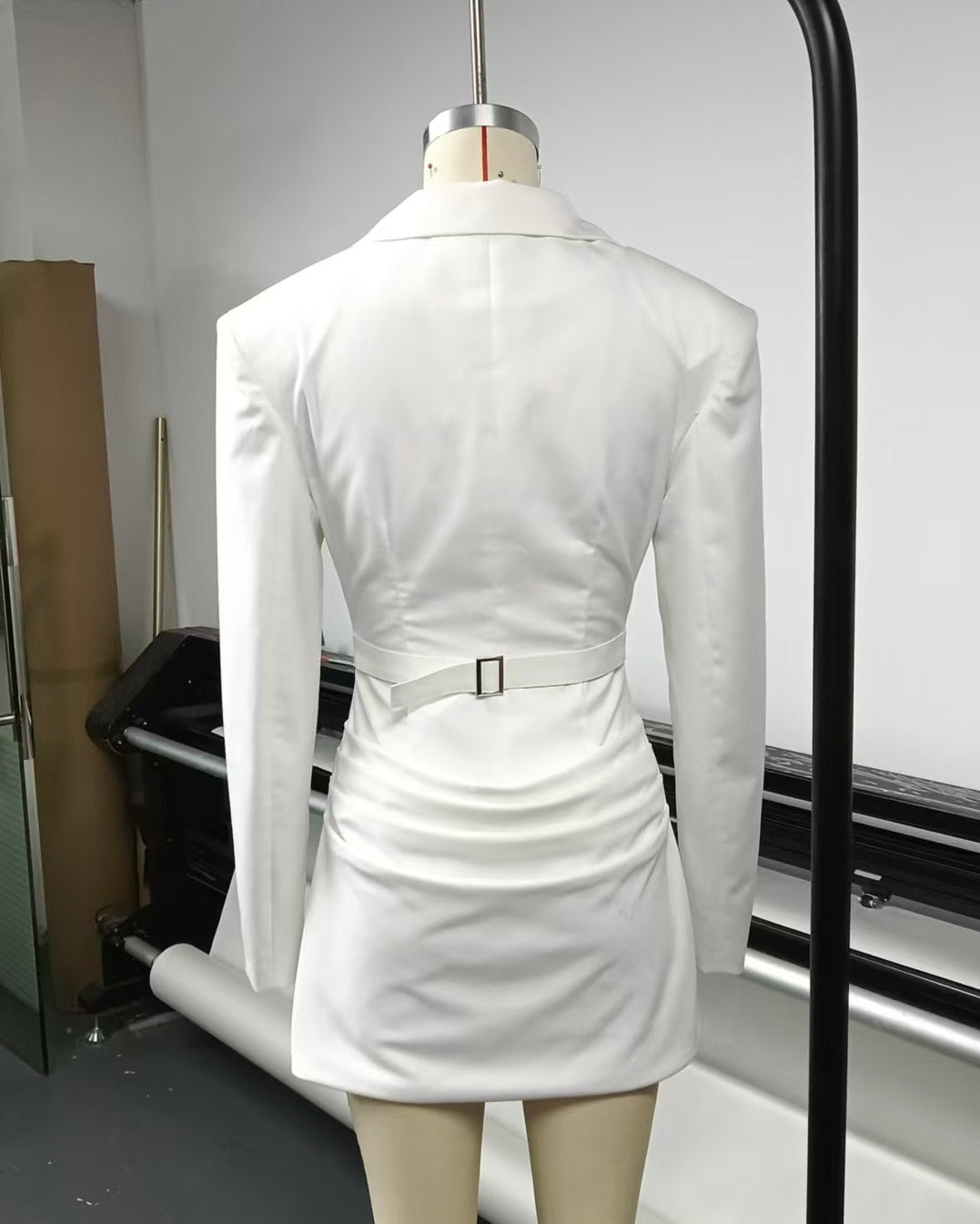 Elyndra Structured Blazer Mini Dress
